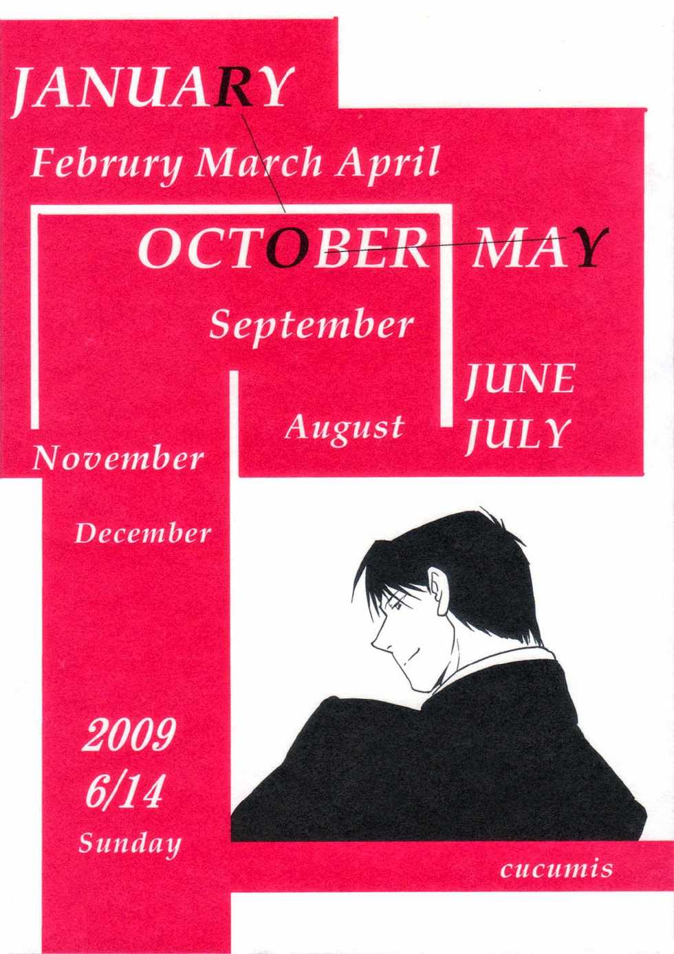 [Cucumis] Calendar Boys (Fullmetal Alchemist) [English] {Dassou Keikaku} - Page 2