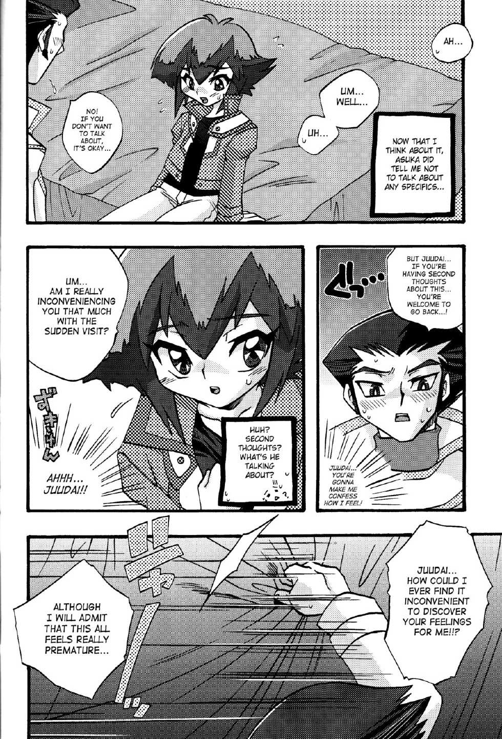 [Kanzen Dokusen (Nekono Tamami)] Akuma no Kuchiduke Devil's Kiss (Yu-Gi-Oh! GX) English] [SaHa] - Page 21