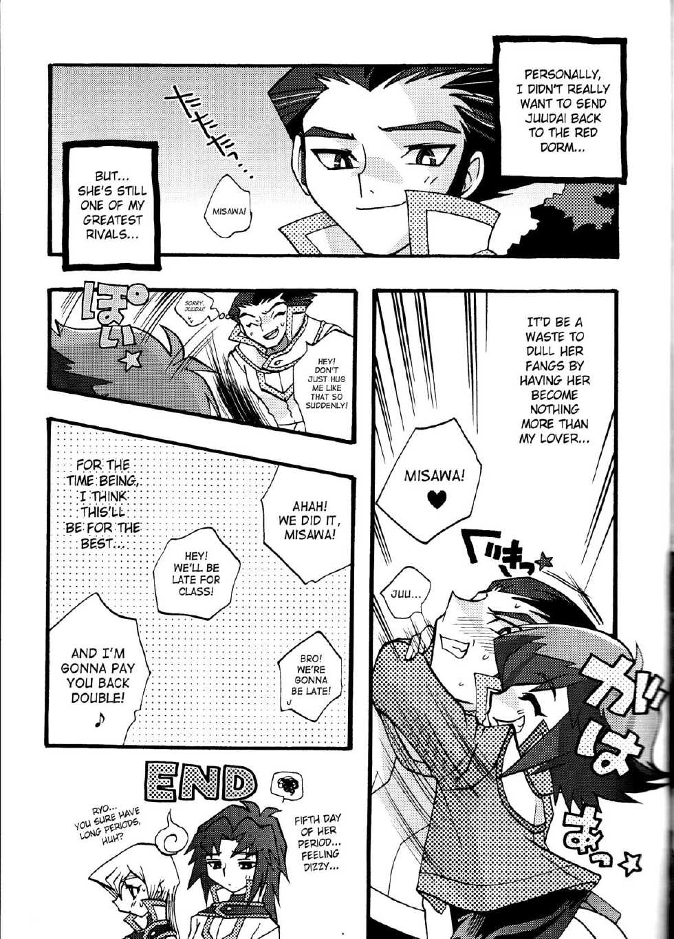 [Kanzen Dokusen (Nekono Tamami)] Akuma no Kuchiduke Devil's Kiss (Yu-Gi-Oh! GX) English] [SaHa] - Page 40