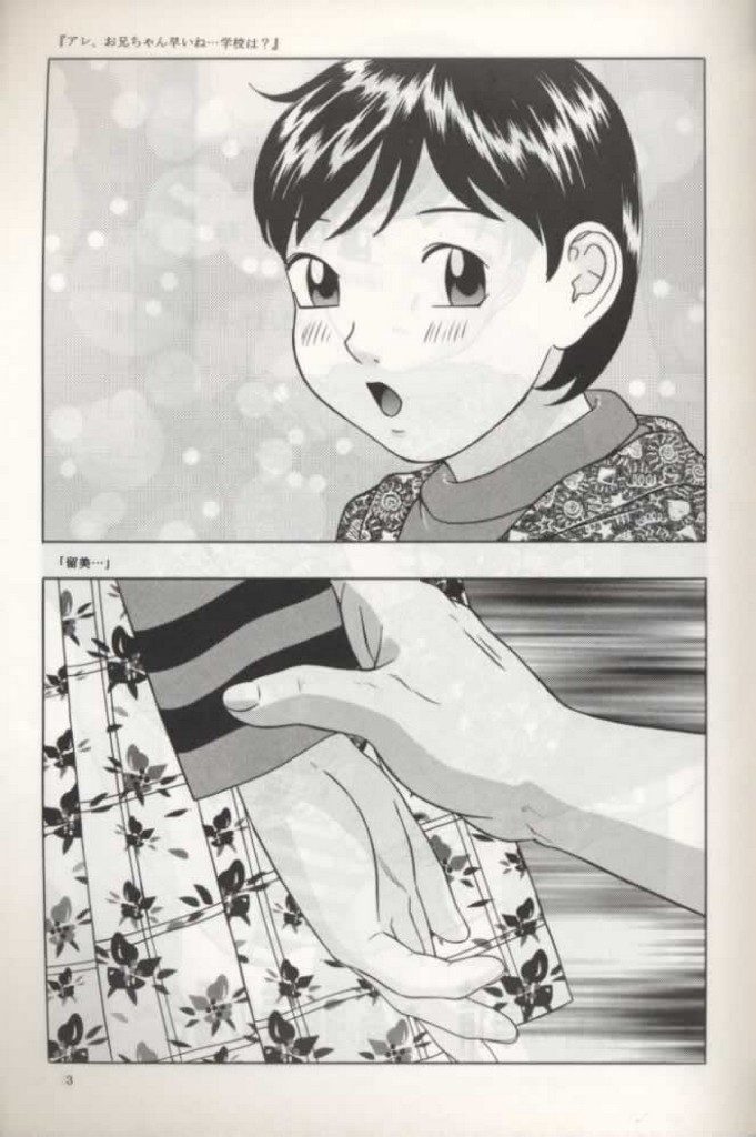 (C55) [Momonga Club (Hayashibara Hikari)] Rumi-chan 13 Sai - Page 4