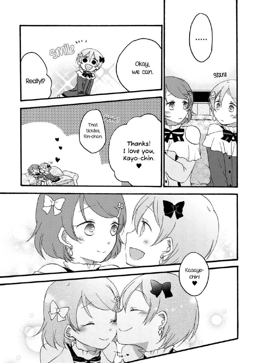 (C86) [Niratama (Sekihara, Hiroto)] Tanpopo Reversi | Dandelion Reversi (Love Live!) [English] [Yuri-ism] - Page 6