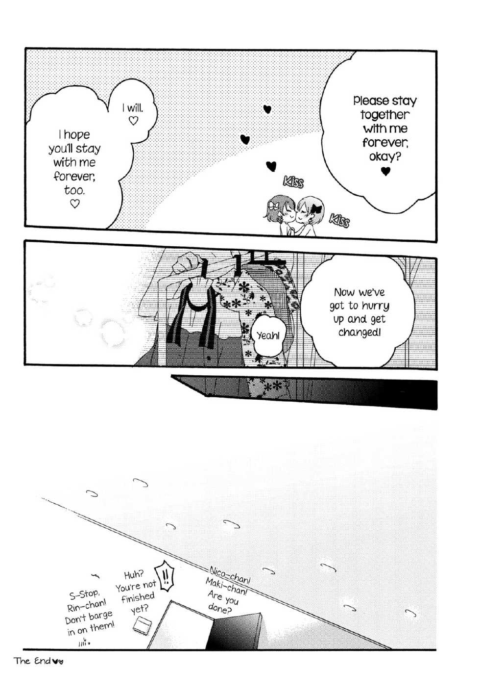 (C86) [Niratama (Sekihara, Hiroto)] Tanpopo Reversi | Dandelion Reversi (Love Live!) [English] [Yuri-ism] - Page 35