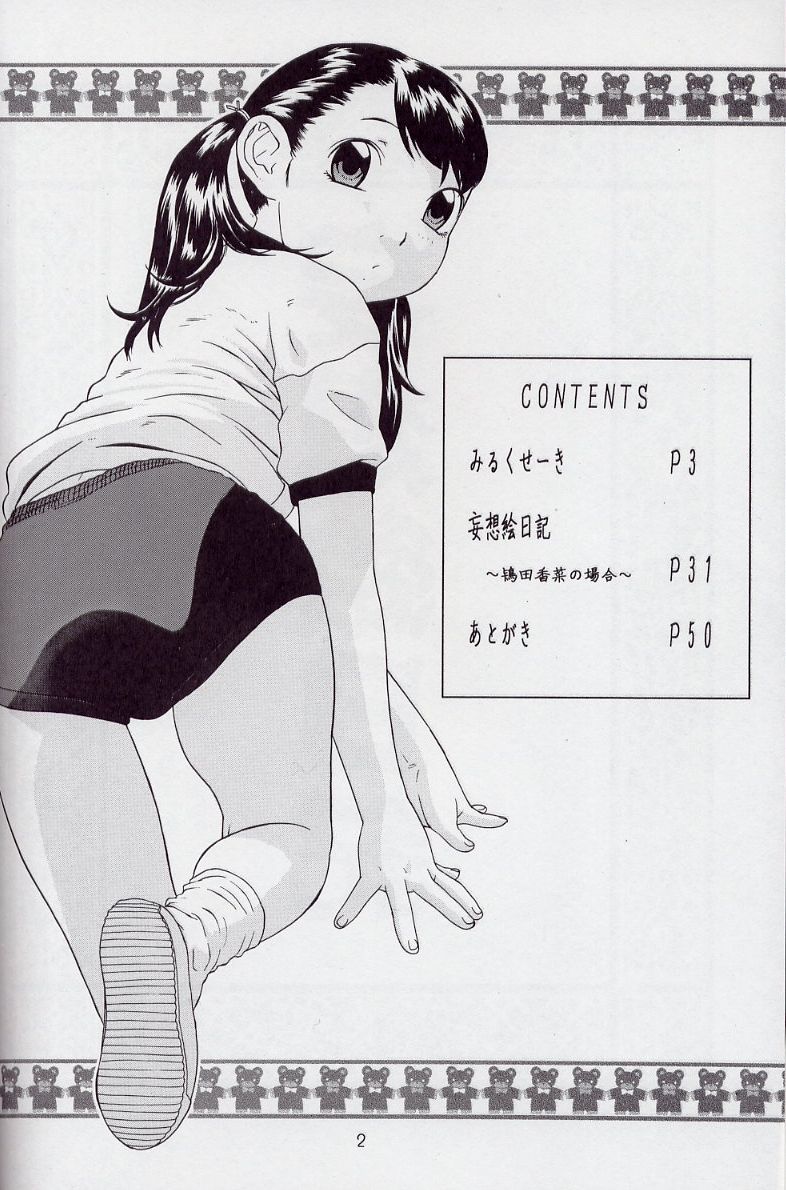 (C63) [Momonga Club (Hayashibara Hikari)] Mousou Enikki - Page 3