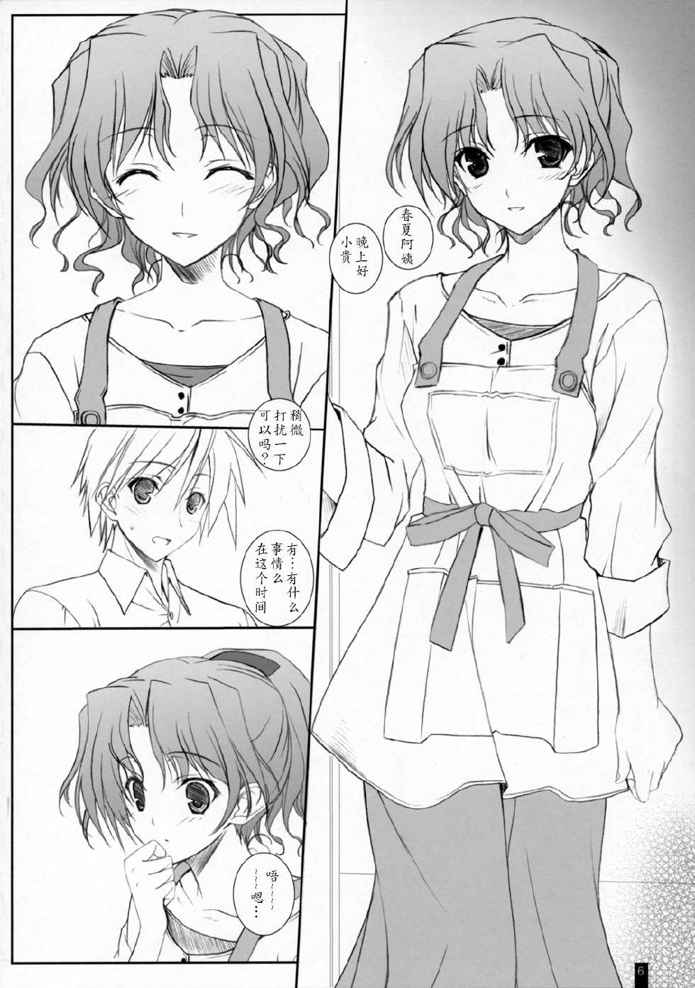 (COMIC1☆2) [KEMOKOMOYA (Komori Kei)] Torokeryu Haruharu -Fondant Haru Haru- (ToHeart2) [Chinese] [瓜皮个人汉化] - Page 5