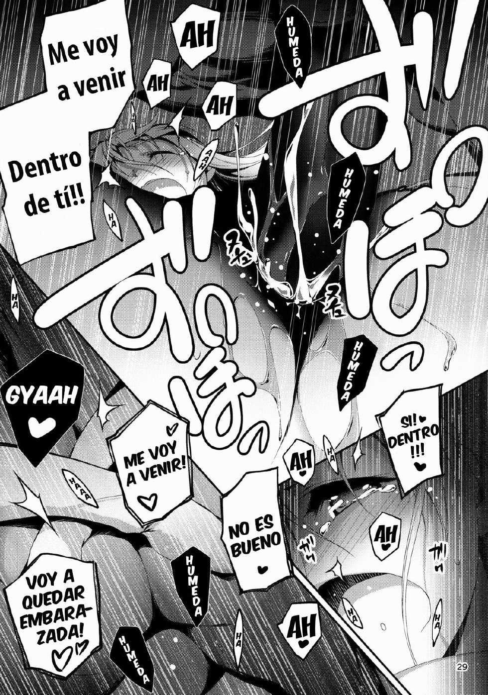 (COMIC1☆8) [Kikurage-ya (Kikurage)] Kuro no Ryman to Kishi Yufia | El Hombre salario de negro y la caballero Yufia [Spanish] [Devil-Zombie] - Page 31