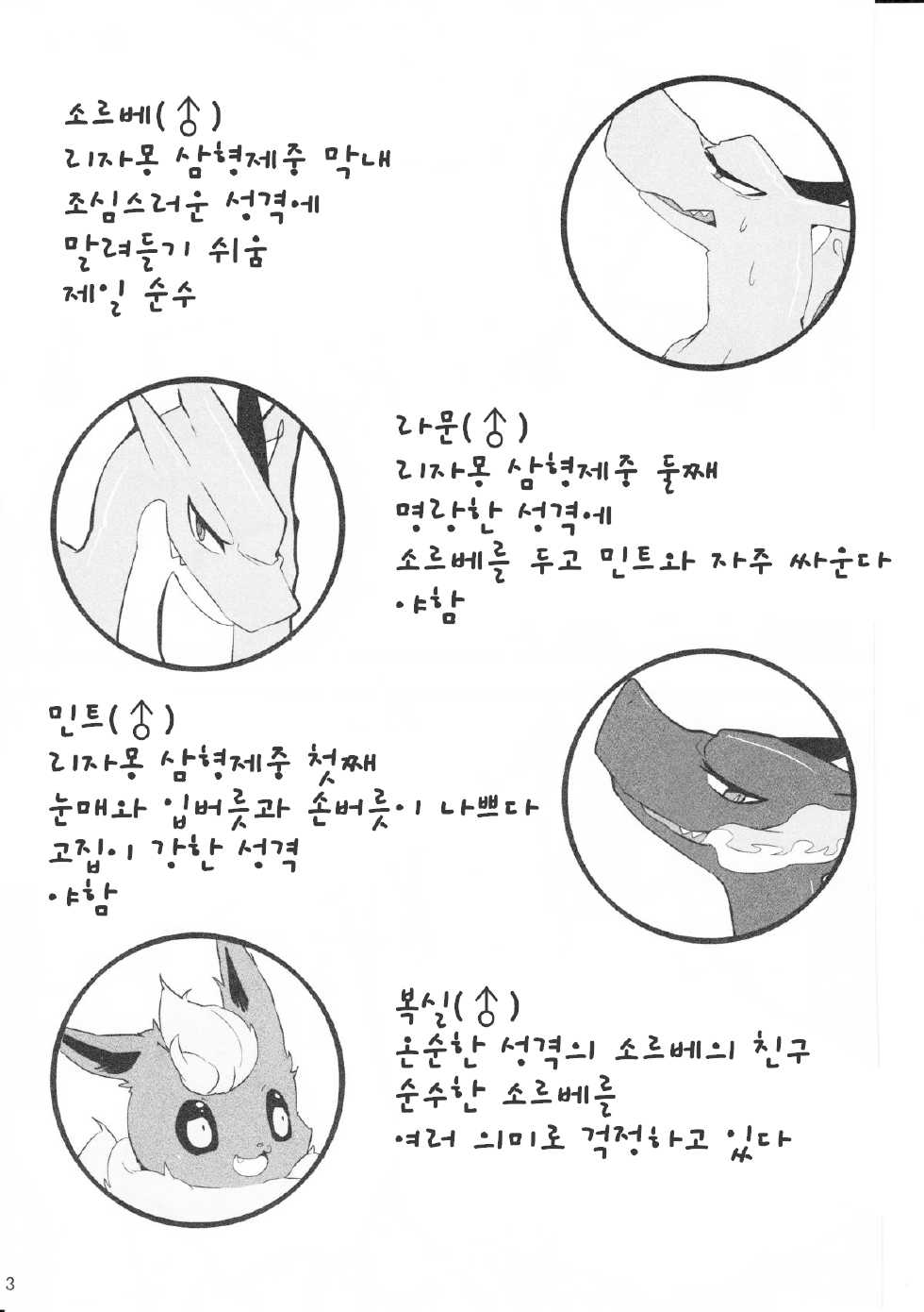 (Kemoket 3) [Kemorun (Hakuari)] Liza Liza Liza! (Pokémon X and Y) [Korean] [TeamEmchangLife] - Page 2