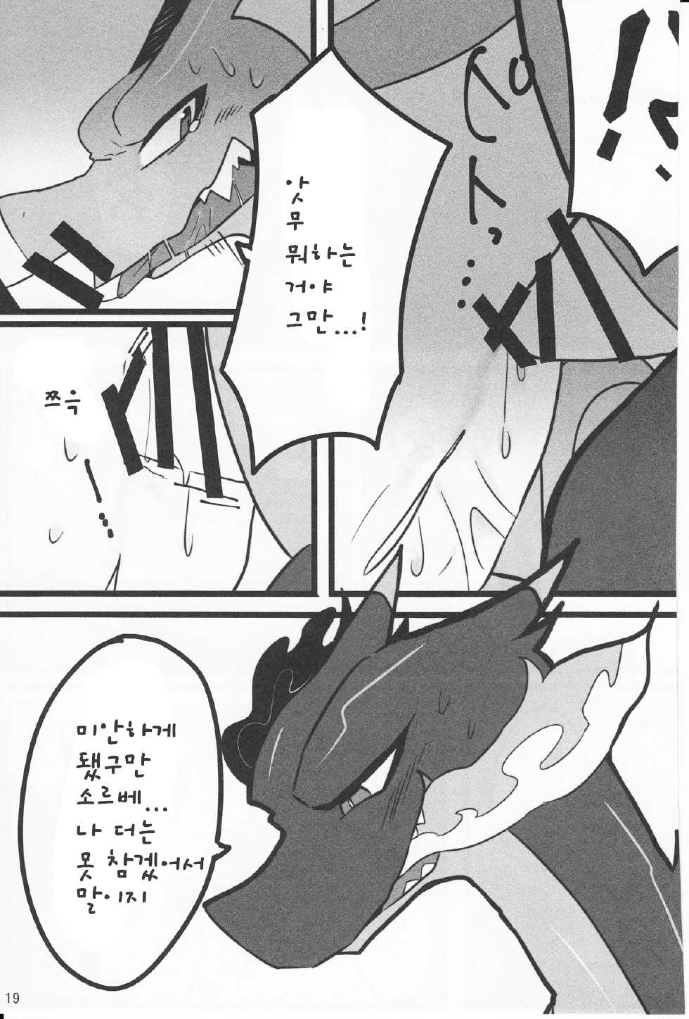 (Kemoket 3) [Kemorun (Hakuari)] Liza Liza Liza! (Pokémon X and Y) [Korean] [TeamEmchangLife] - Page 18