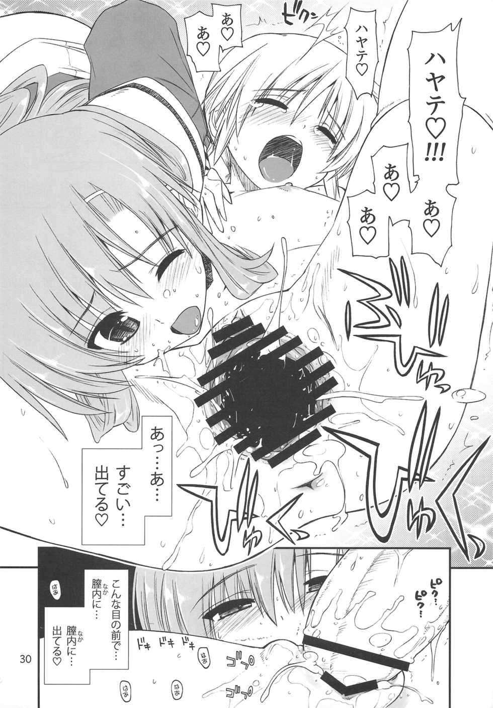 (C75) [GiriGiri Nijiiro (Kamino Ryu-ya)] Nanoda!!! + Omake (Hayate no Gotoku) - Page 29