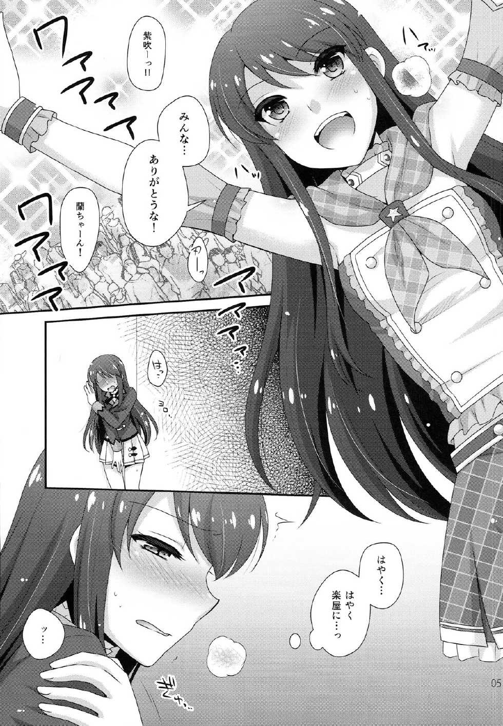 (SC65) [ETC x ETC (Hazuki)] Habatake! Ran-chance - Flutter! Ran chance! (Aikatsu!) - Page 5