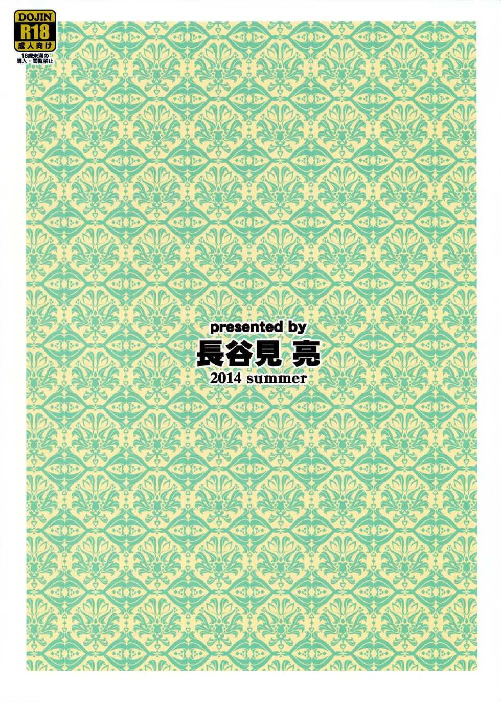 (C86) [ASIANBOY (Hasemi Ryo)] Oniichan Kyou mo Pyonpyon Sasetekuremasuka? (Gochuumon wa Usagi desu ka?) [Chinese] [无毒汉化组] - Page 23