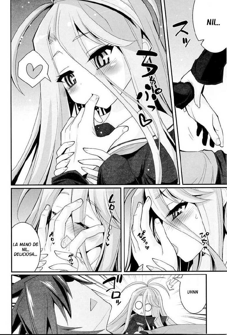 [ASIANBOY (Hasemi Ryo)] Shiro-chan ga nekomi wo osoi ni kuru sou desu | Shiro-chan Asalta el Durmiente (No Game No Life) [Spanish] {Cloud12817} - Page 3