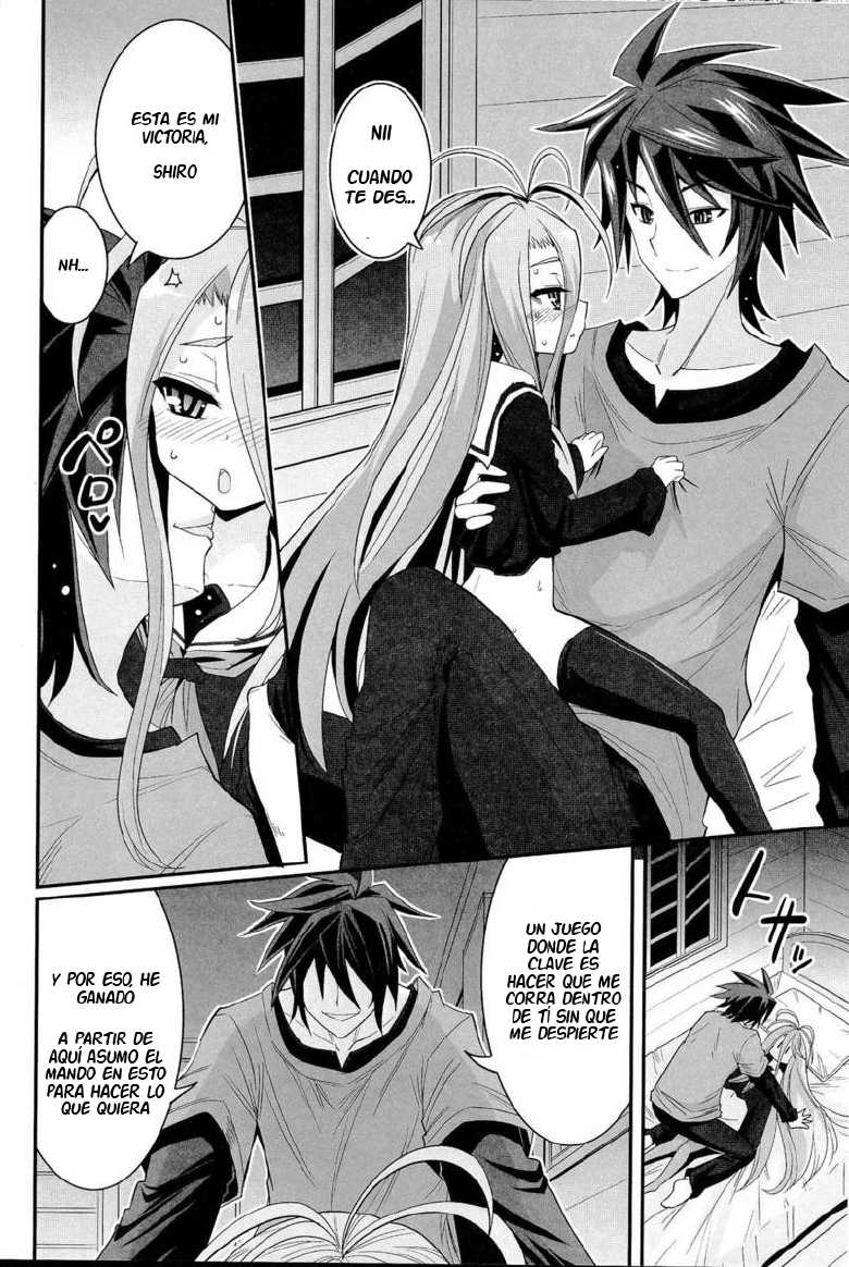 [ASIANBOY (Hasemi Ryo)] Shiro-chan ga nekomi wo osoi ni kuru sou desu | Shiro-chan Asalta el Durmiente (No Game No Life) [Spanish] {Cloud12817} - Page 15