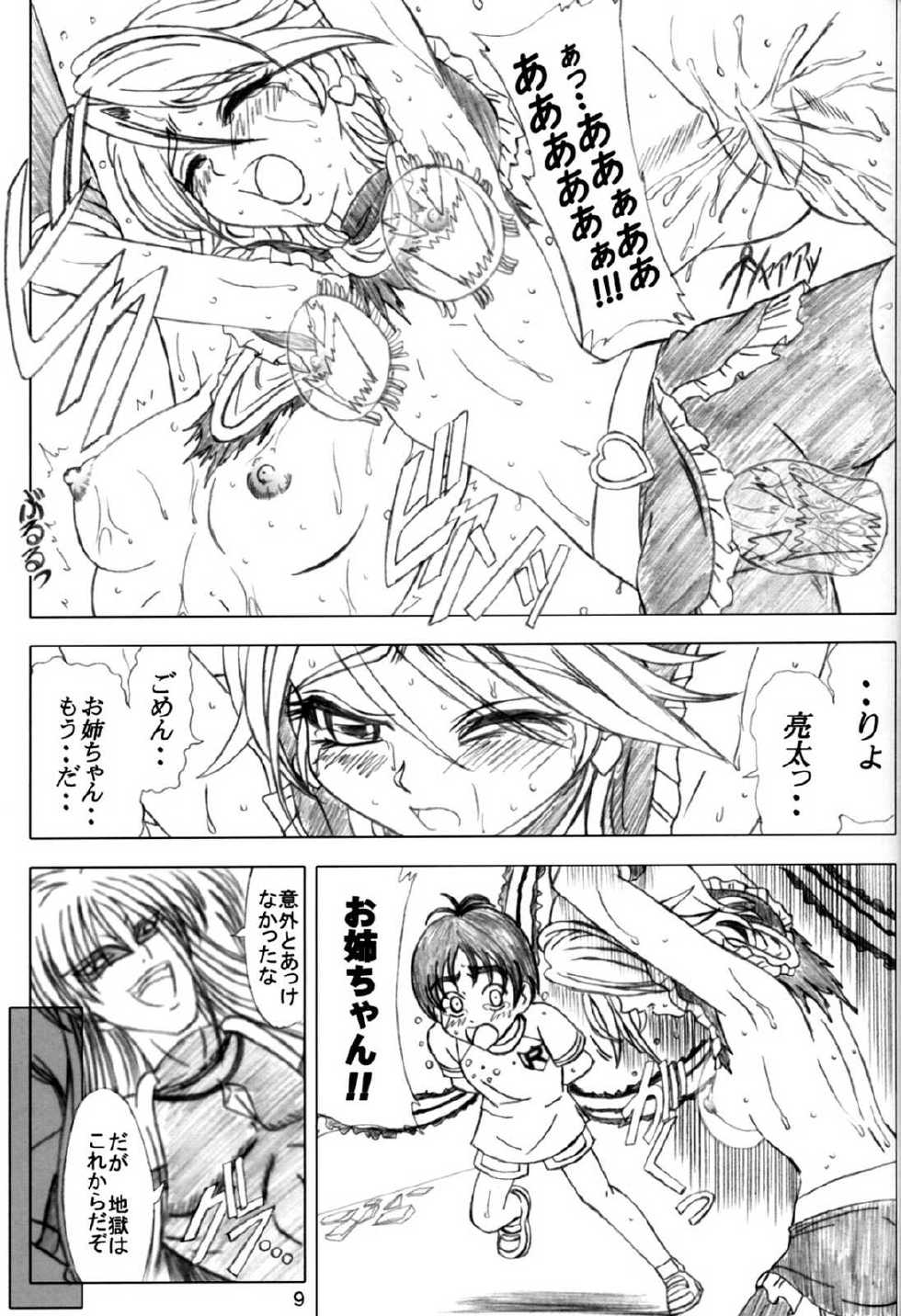 [Lover's (Inanaki Shiki)] white milk & black coffee (Futari wa Precure) - Page 8