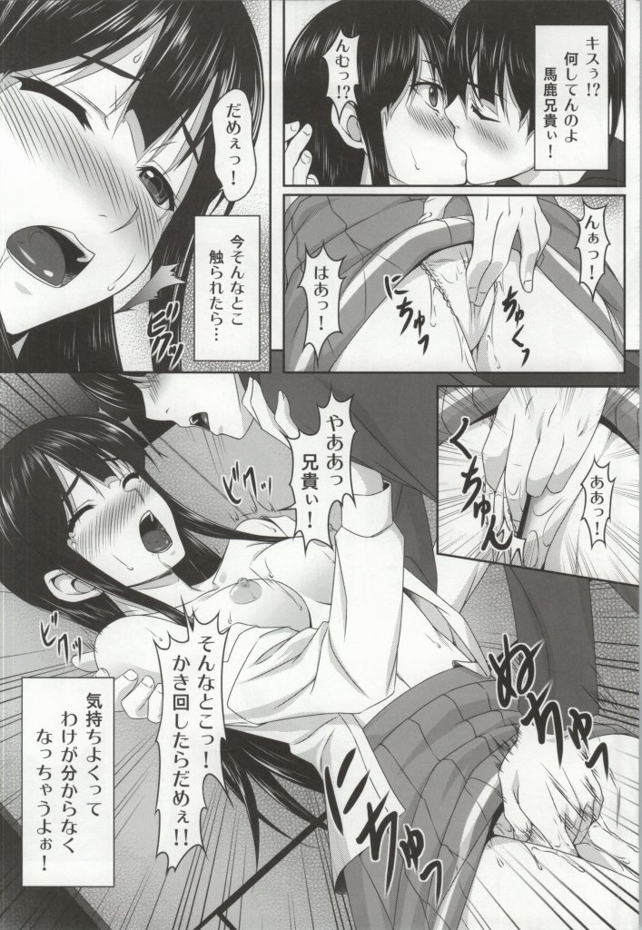 (C85) [Blue Topaz (Kuraki Hiro)] Ore no Imouto ga Konna ni Midareru Wake ga Nai. (Kyoukai no Kanata) - Page 5