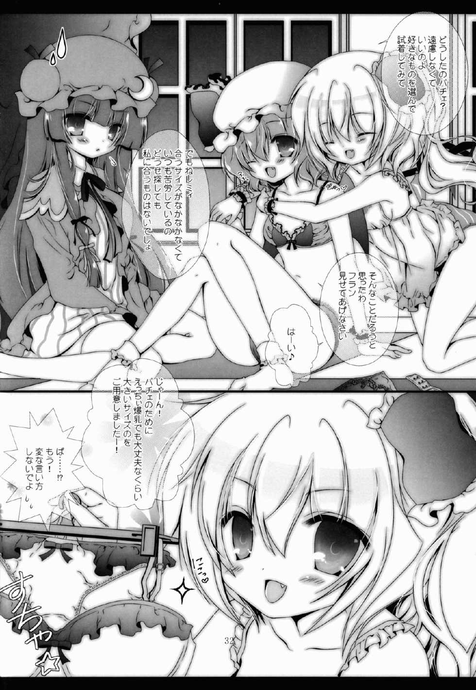 (C83) [Setoran (Itou Seto,Tanno Ran)] PANCHU PANCHU (Touhou Project) - Page 32