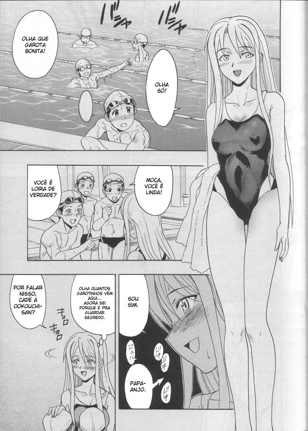 (COMIC1) [Studio Wallaby (Raipa ZRX)] Mahomizu (Mahou Sensei Negima!) [Portuguese-BR] - Page 6
