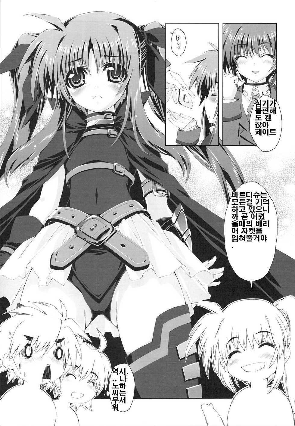 (C75) [Magic Private Eye (Mitsuki Mantarou)] Mahou Shoujo 5 (Mahou Shoujo Lyrical Nanoha) [Korean] - Page 10