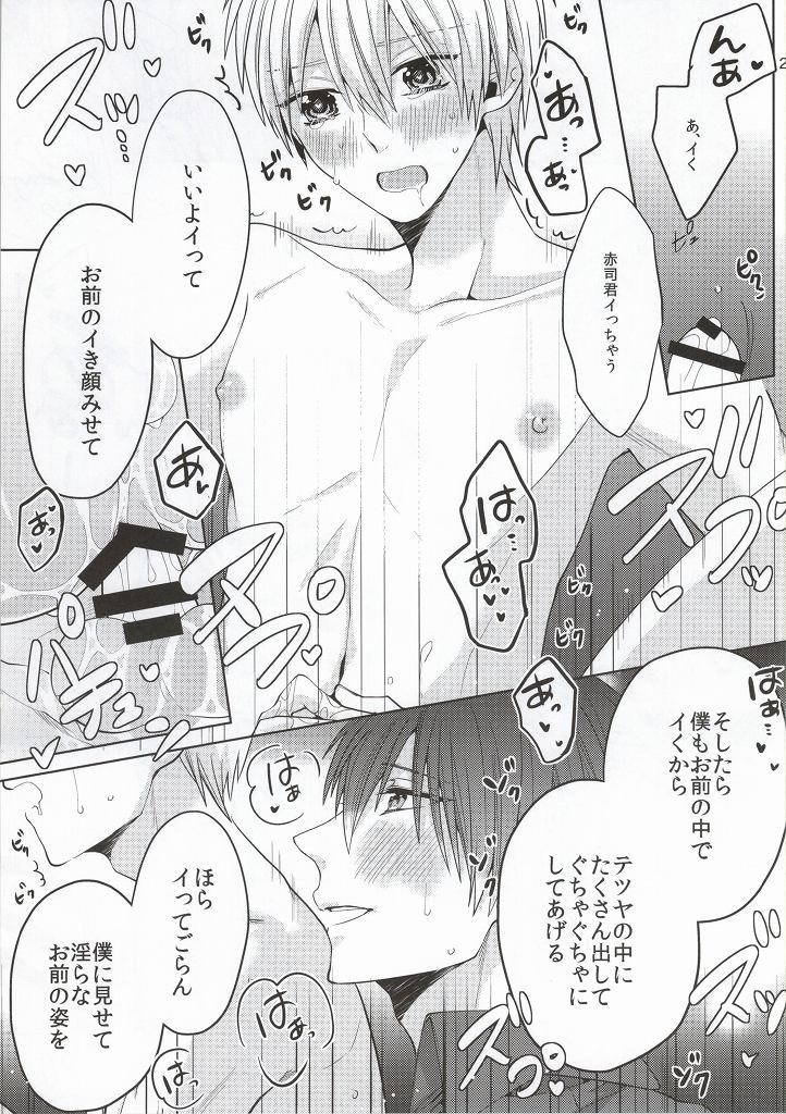 (C86) [Ciao! (Kanan)] Kimi wo Miteru (Kuroko no Basuke) - Page 22
