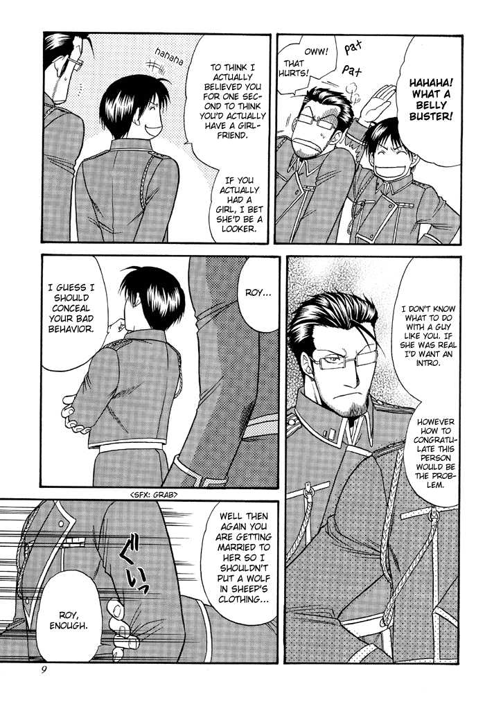 [K2 Company (Kodaka Kazuma)] Yasashii Kiss wo Shite (Fullmetal Alchemist) [English] [Dragonfly] - Page 9