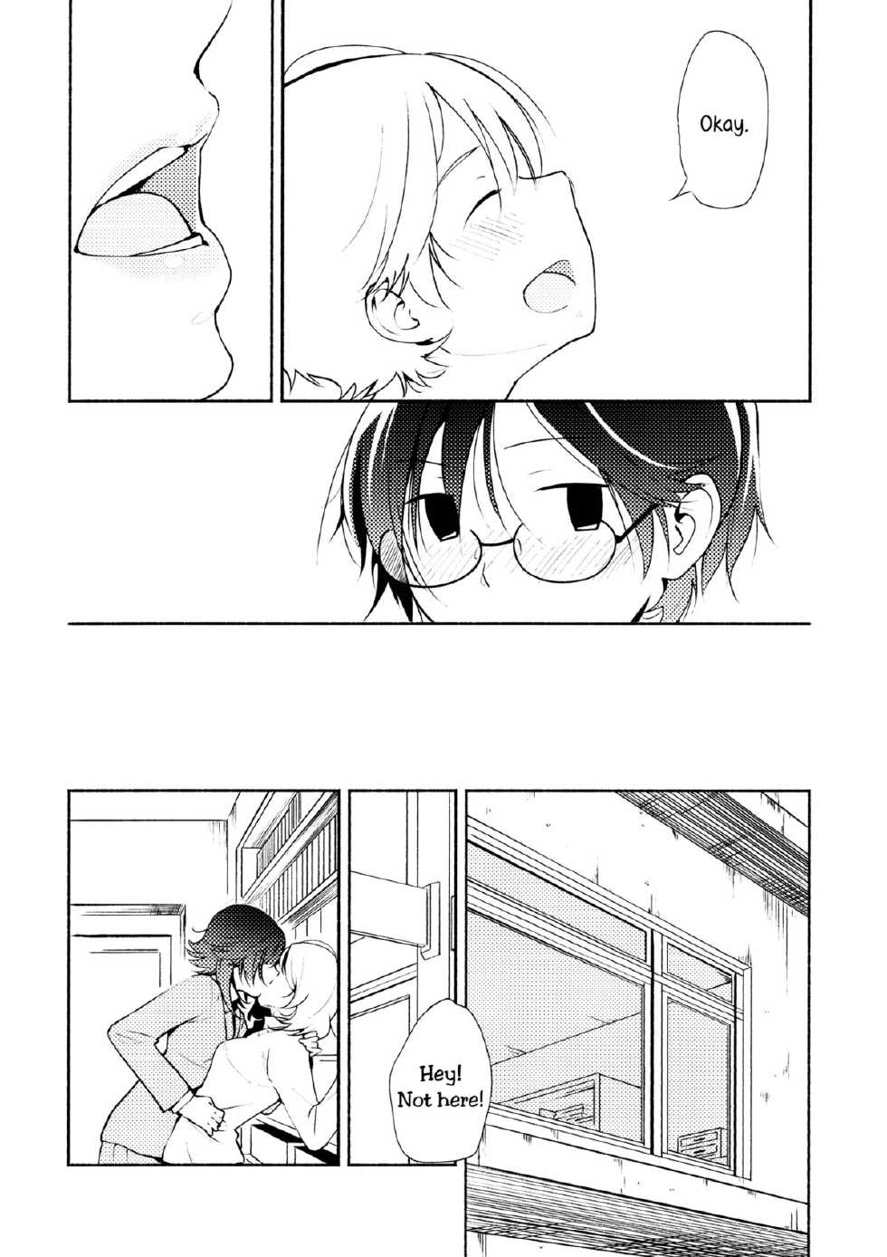 (COMITIA108) [G-complex (YUI_7)] Harugasumi - Kimi to Tomo ni Ayumu Michi | Spring Haze: The Path We Walk On [English] [Yuri-ism] - Page 37