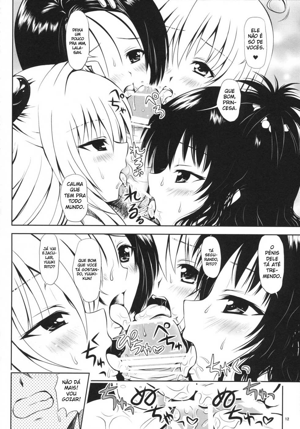(C74) [Shiawase Kanmiryou (Yuki Tomoshi)] Try LOVE-ru (To LOVE-Ru) [Portuguese-BR] - Page 11