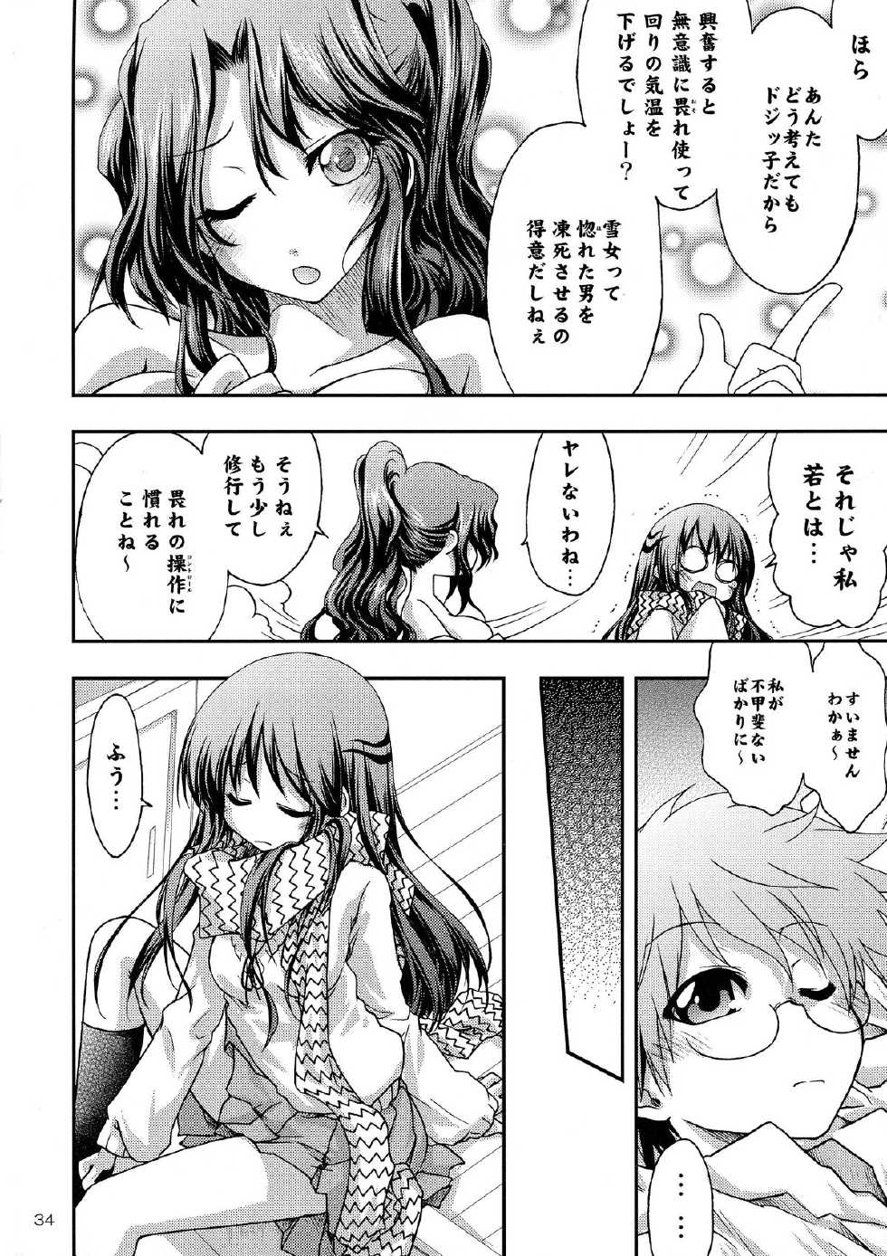 (C78) [RED RIBBON REVENGER (Kamihara Mizuki, Makoushi, Koi Kiyoshi)] Ayakashi (Nurarihyon no Mago) - Page 34
