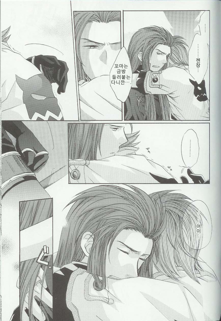 (C71) [Funyamafu (Sakazuki Ran)] Itsumo Miteita Sora no Hanashi (Tales of the Abyss) [Korean] - Page 24