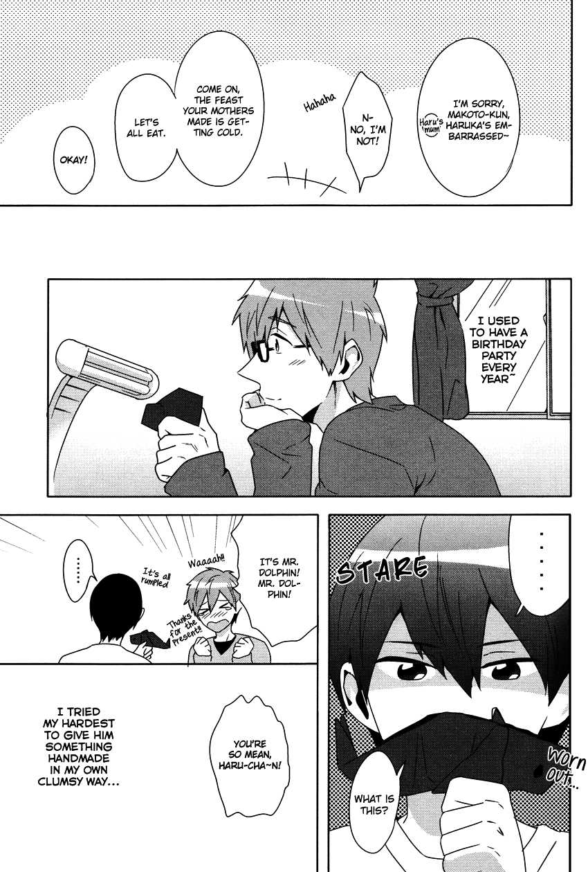 (Renai Jiyuugata! Osaka Taikai 2) [Minor (Miyuki)] Happy Birthday To You! (Free!) [English] {Seabreeze Romance Scans} - Page 9