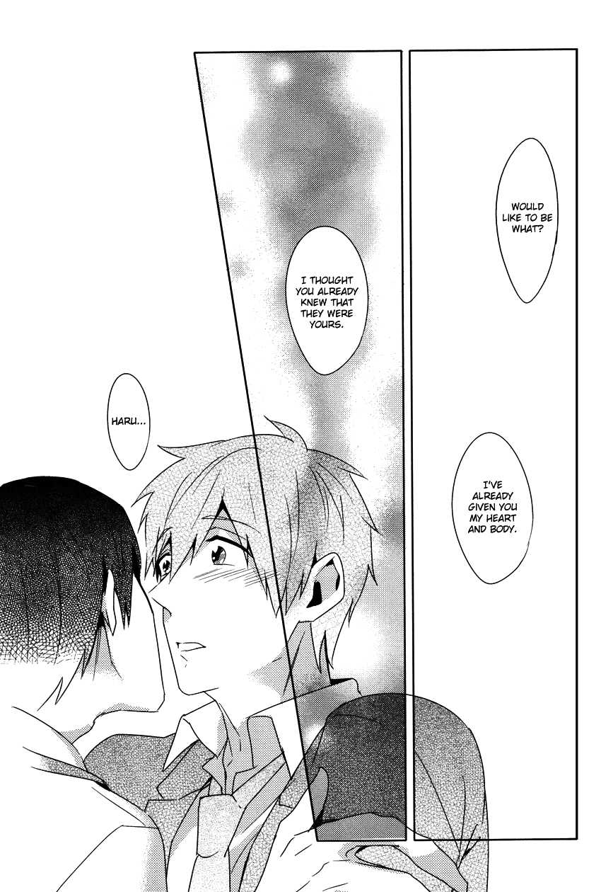 (Renai Jiyuugata! Osaka Taikai 2) [Minor (Miyuki)] Happy Birthday To You! (Free!) [English] {Seabreeze Romance Scans} - Page 19