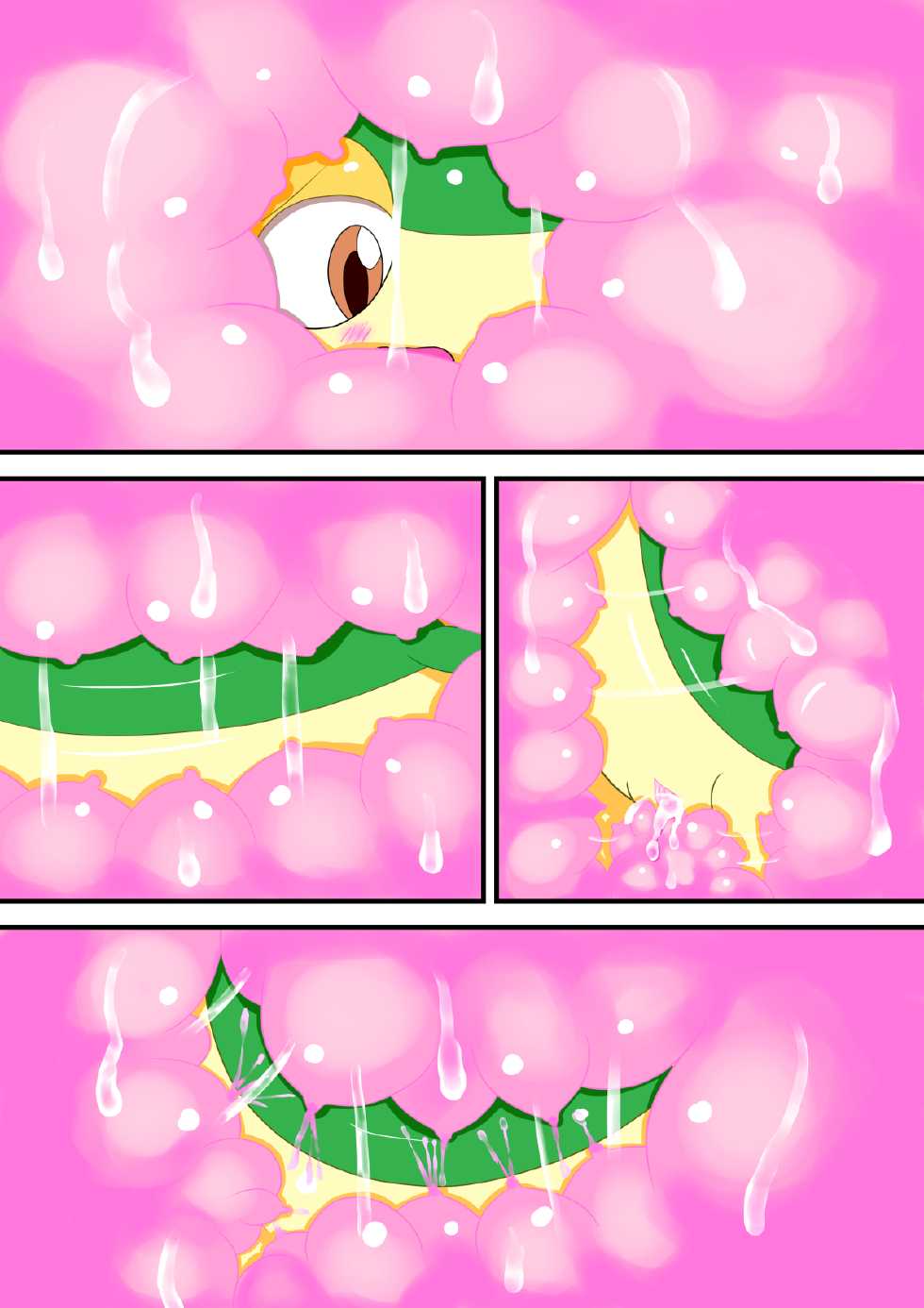 [Cidea] ツタージャと肉壁 (Pokemon) - Page 9