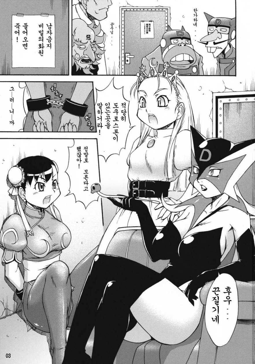 (C76) [Kouei Dou (Katou Jun)] Mikawa Ondo 6 (Tatsunoko vs. Capcom) [Korean] {ISUKA} - Page 3