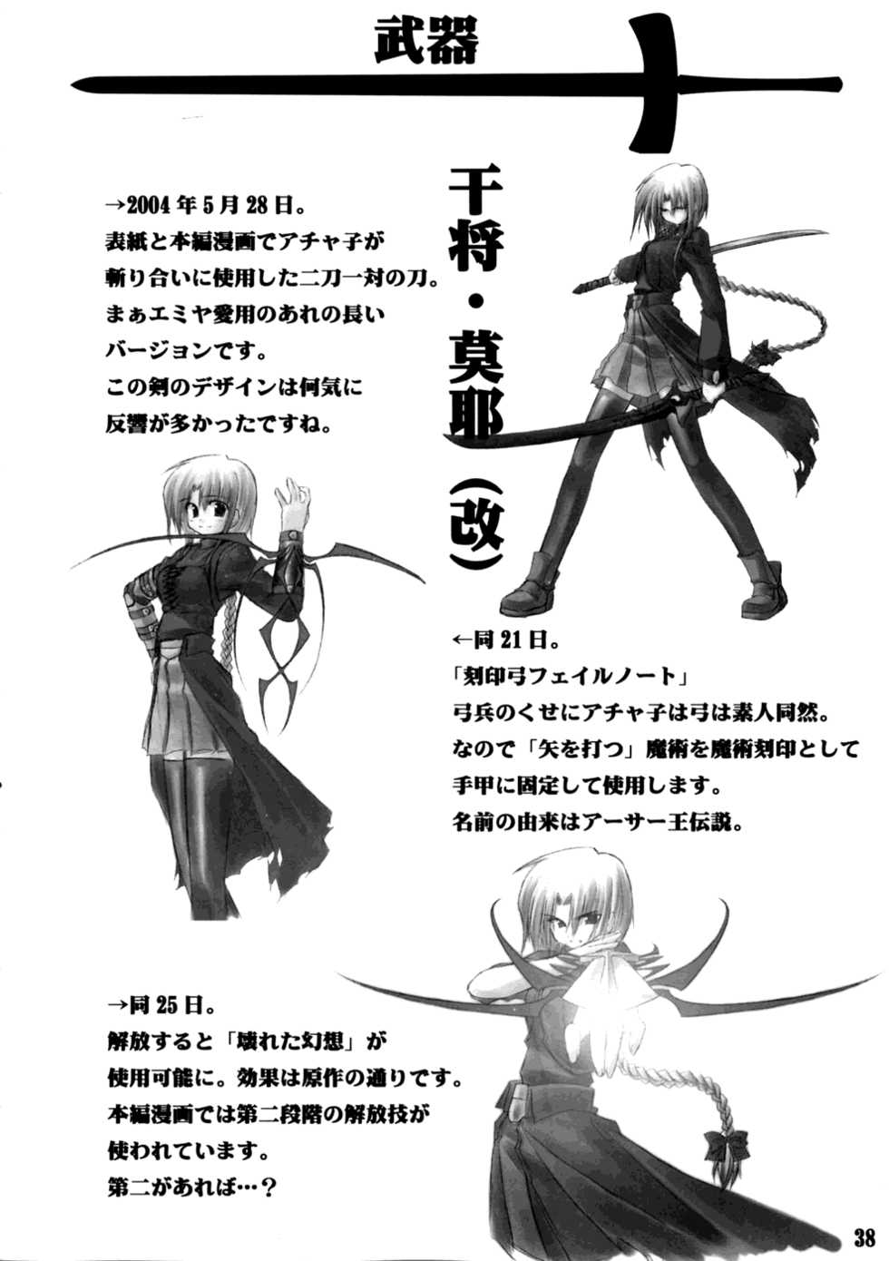 (C69) [Himura Nyuugyou (Himura Kiseki)] SWORD DANCERS (Fate/stay night) [English] - Page 38