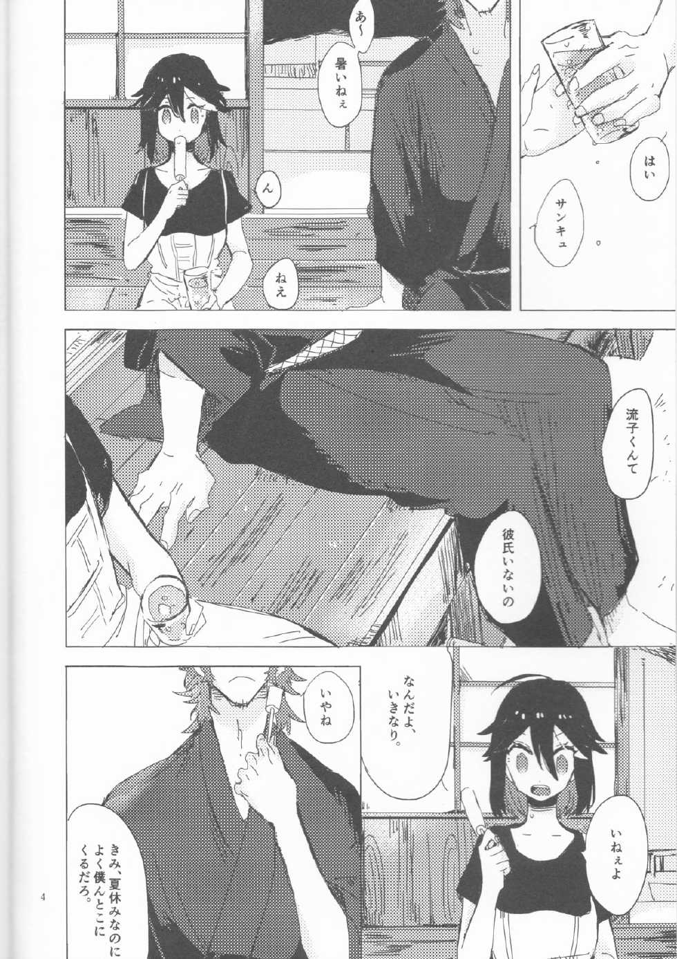 [Shishioan (Suzuen)] Ao ni Renjou (Kill la Kill) - Page 4