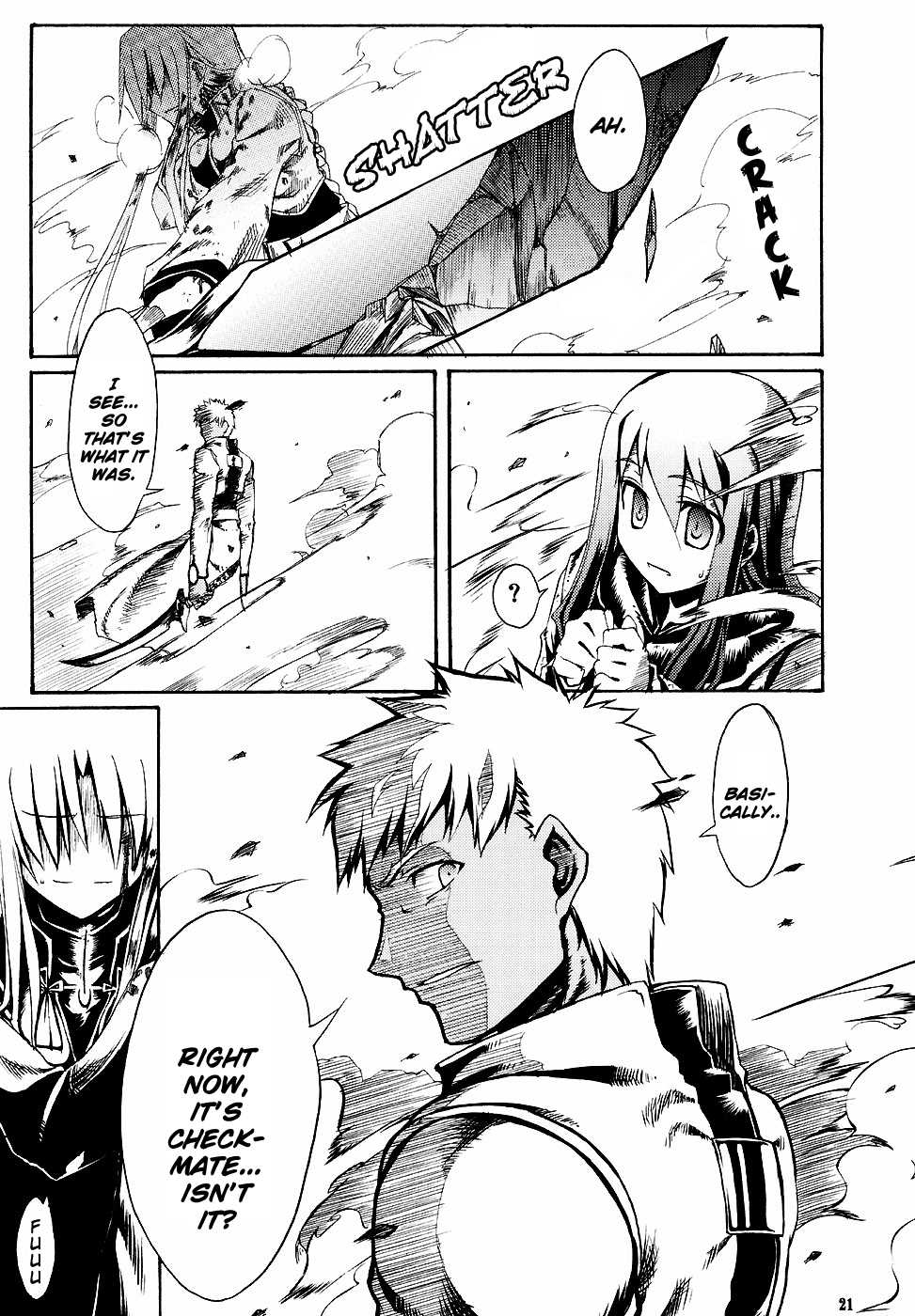 (C71) [Himura Nyuugyou (Himura Kiseki)] SWORD DANCERS 2 episode 2 "Red Showdown" (Fate/stay night) [English] - Page 20