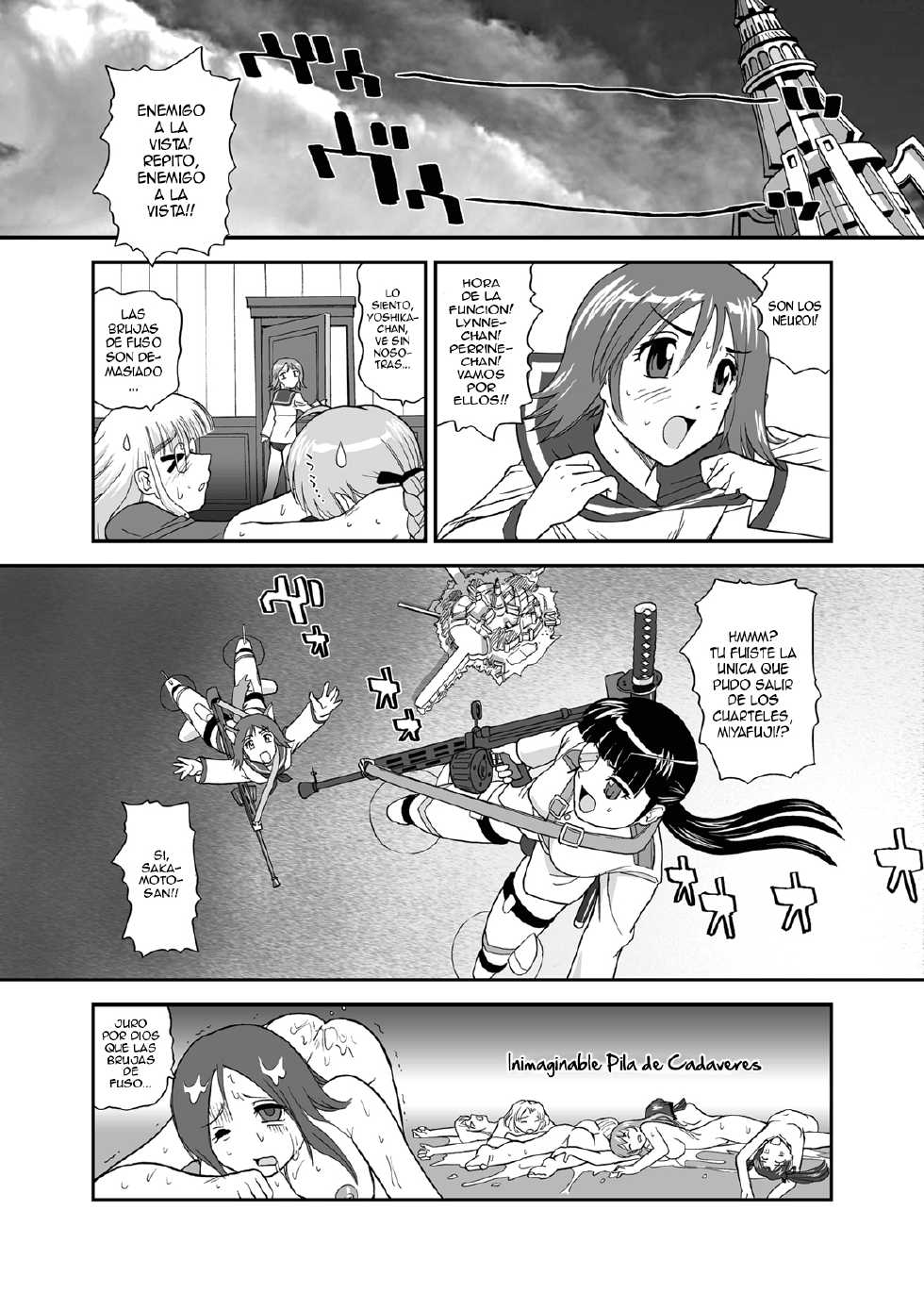 [Behind Moon (Q)] Chin ★ ja Naikara Hazukashiku Naimon!!! (Strike Witches) [Spanish] {ElMoeDela8} [Digital] - Page 28
