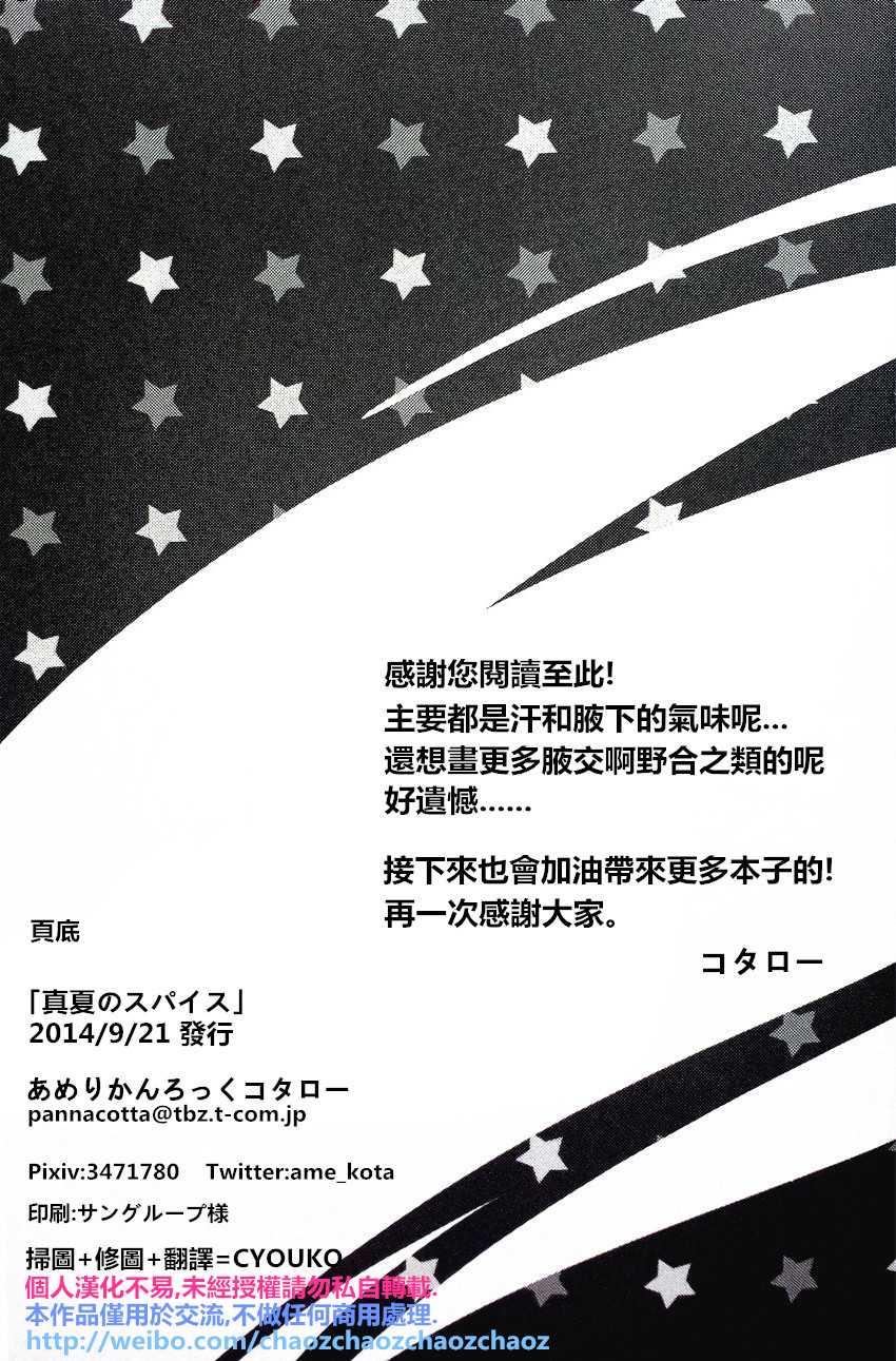 (Splash!) [American ☆ Rock (Kotarou)] Manatsu no Spice (Free!) [Chinese] - Page 20