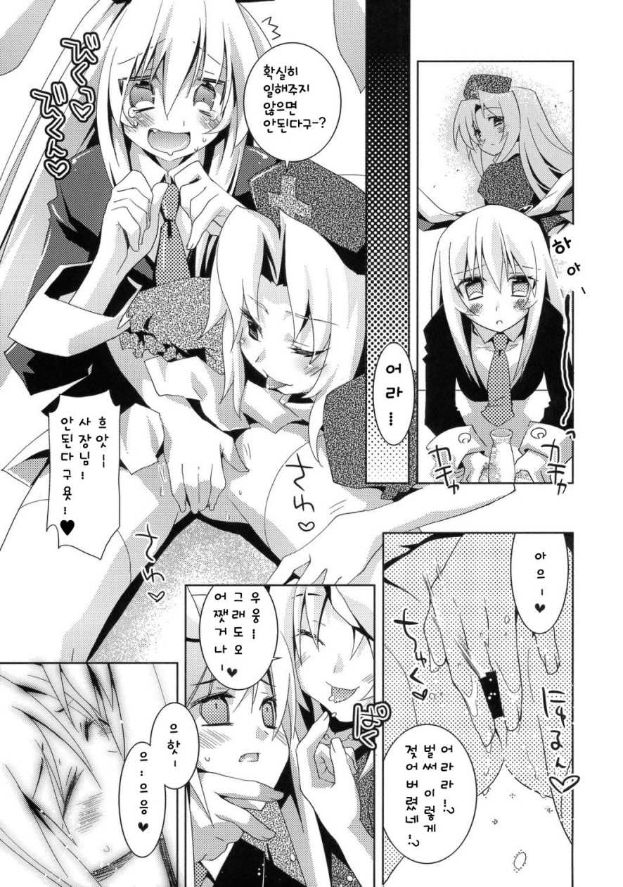 (C72) [Tiger 79 (Kagurazaka Nagu, Matra Milan, Sensouji Kinoto)] Hiyashi Udonge Hajimemashita. (Touhou Project) [Korean] {ISUKA} - Page 7