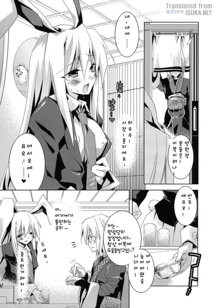 (C72) [Tiger 79 (Kagurazaka Nagu, Matra Milan, Sensouji Kinoto)] Hiyashi Udonge Hajimemashita. (Touhou Project) [Korean] {ISUKA} - Page 9