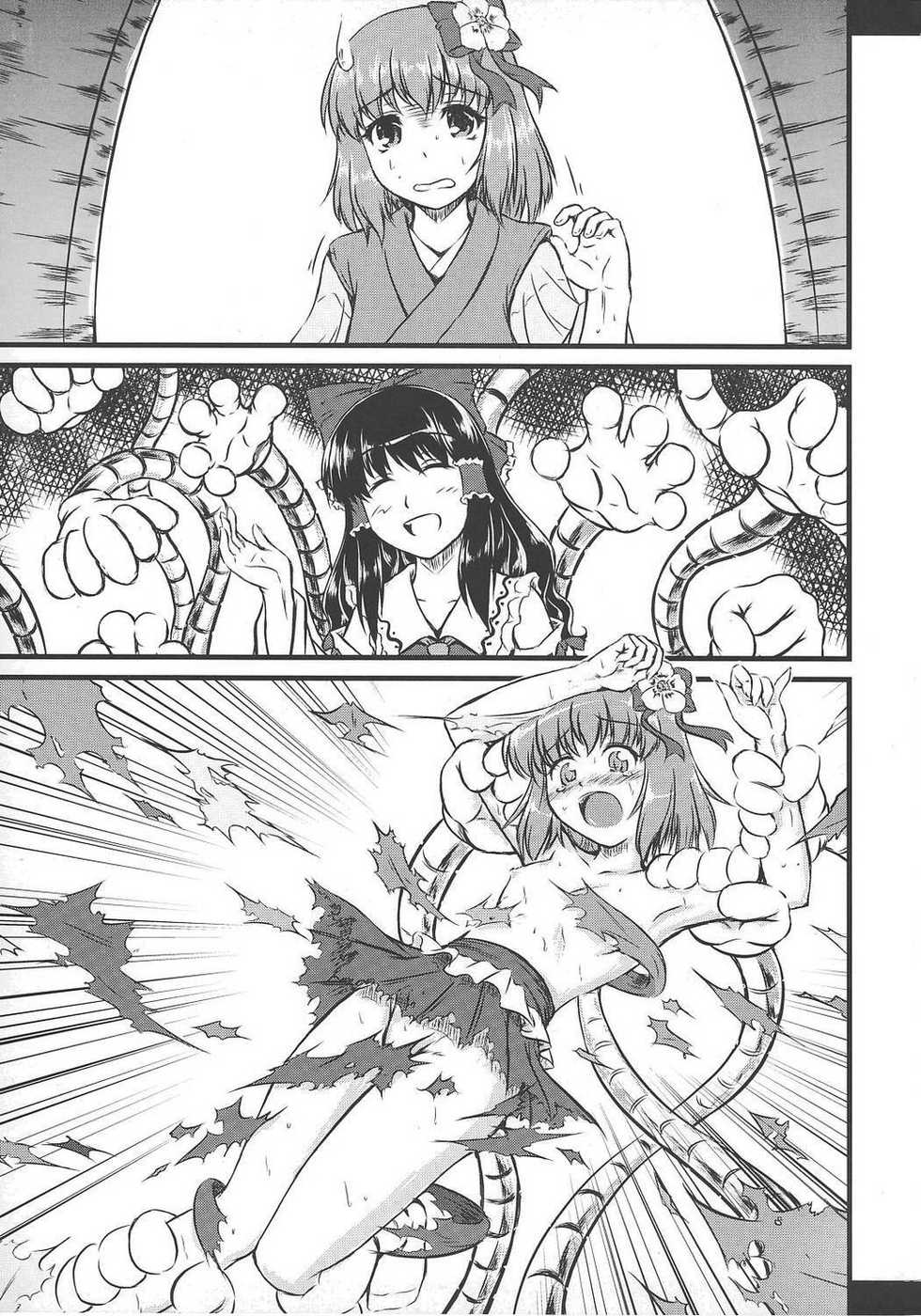 (C72) [Yuzumomo Jam (Mizusawa, Yuzu Momo)] Hieda no Akyuu no Hakurei Oboegaki (Touhou Project) - Page 4