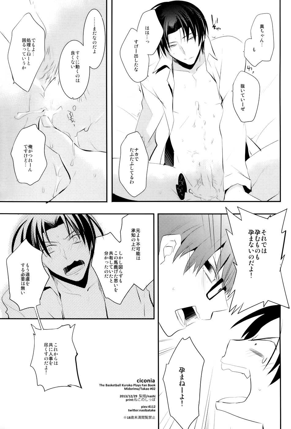 (C85) [Nashibatake (Nashi)] CICONIA (Kuroko no Basuke) - Page 10