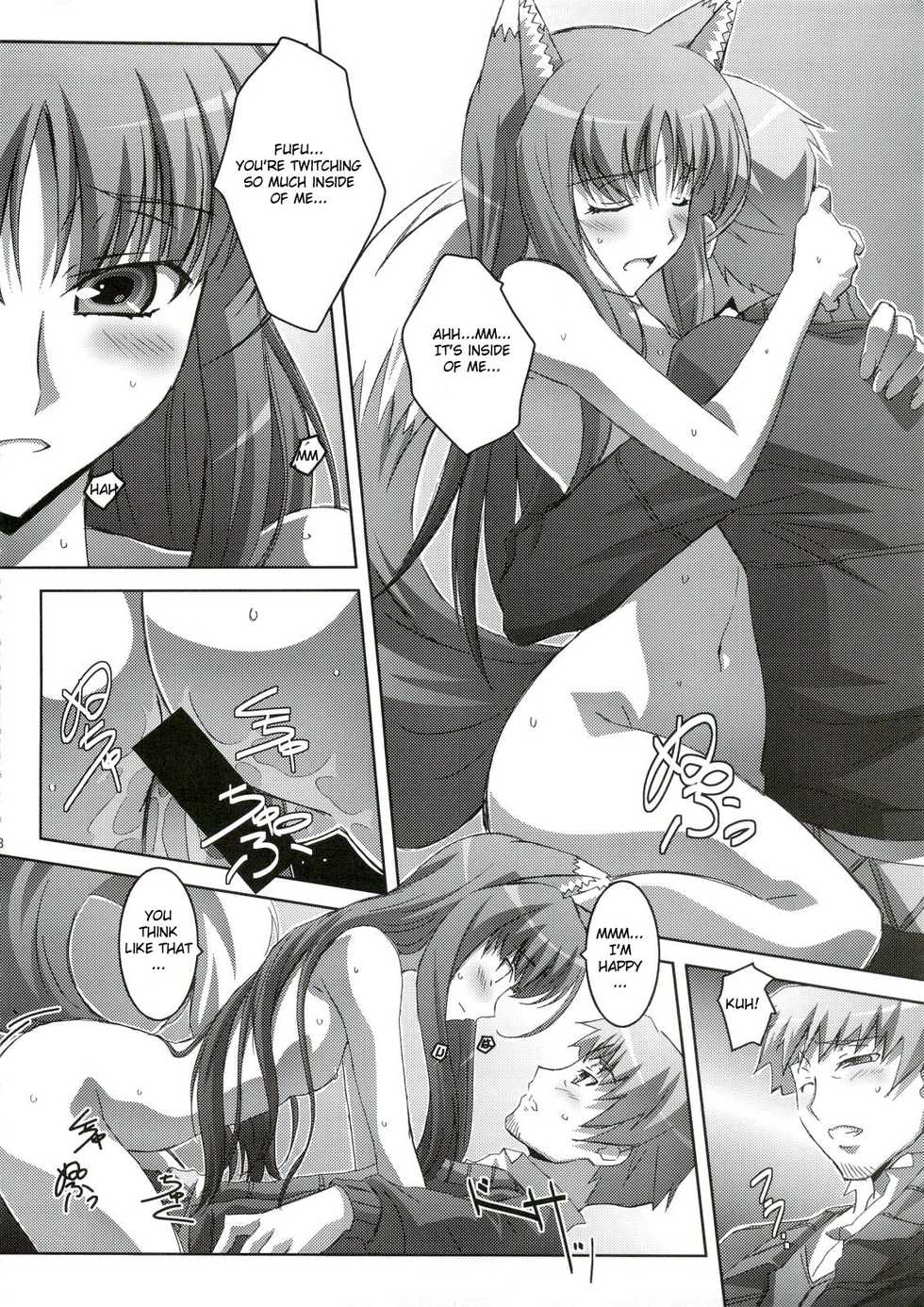 (C74) [Mahirutei (Izumi Mahiru)] Horon Hororon (Spice and Wolf) [English] [One of a Kind Productions] - Page 19