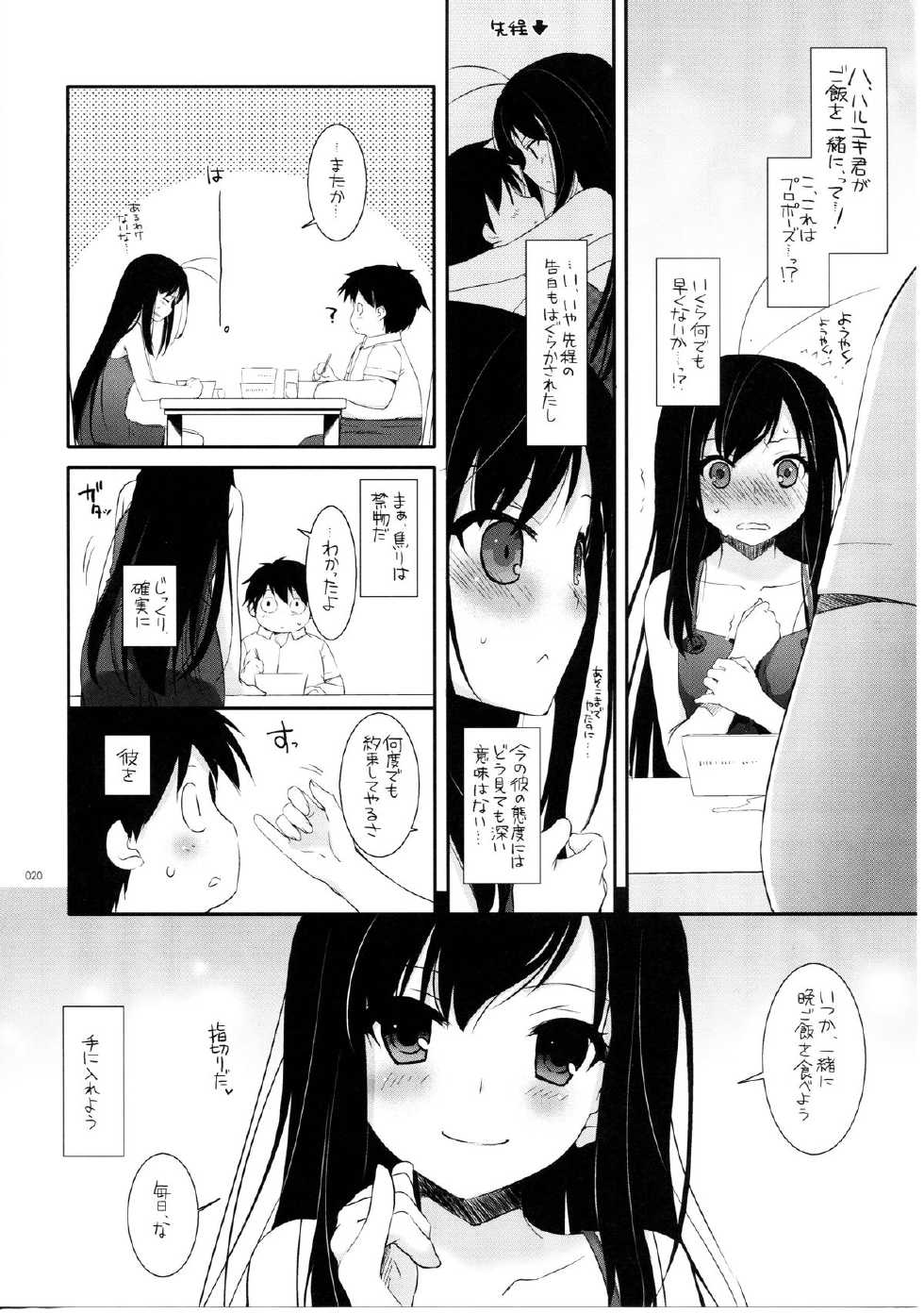 (C86) [Digital Lover (Nakajima Yuka)] DL-AW&SAO Soushuuhen (Accel World, Sword Art Online) - Page 19