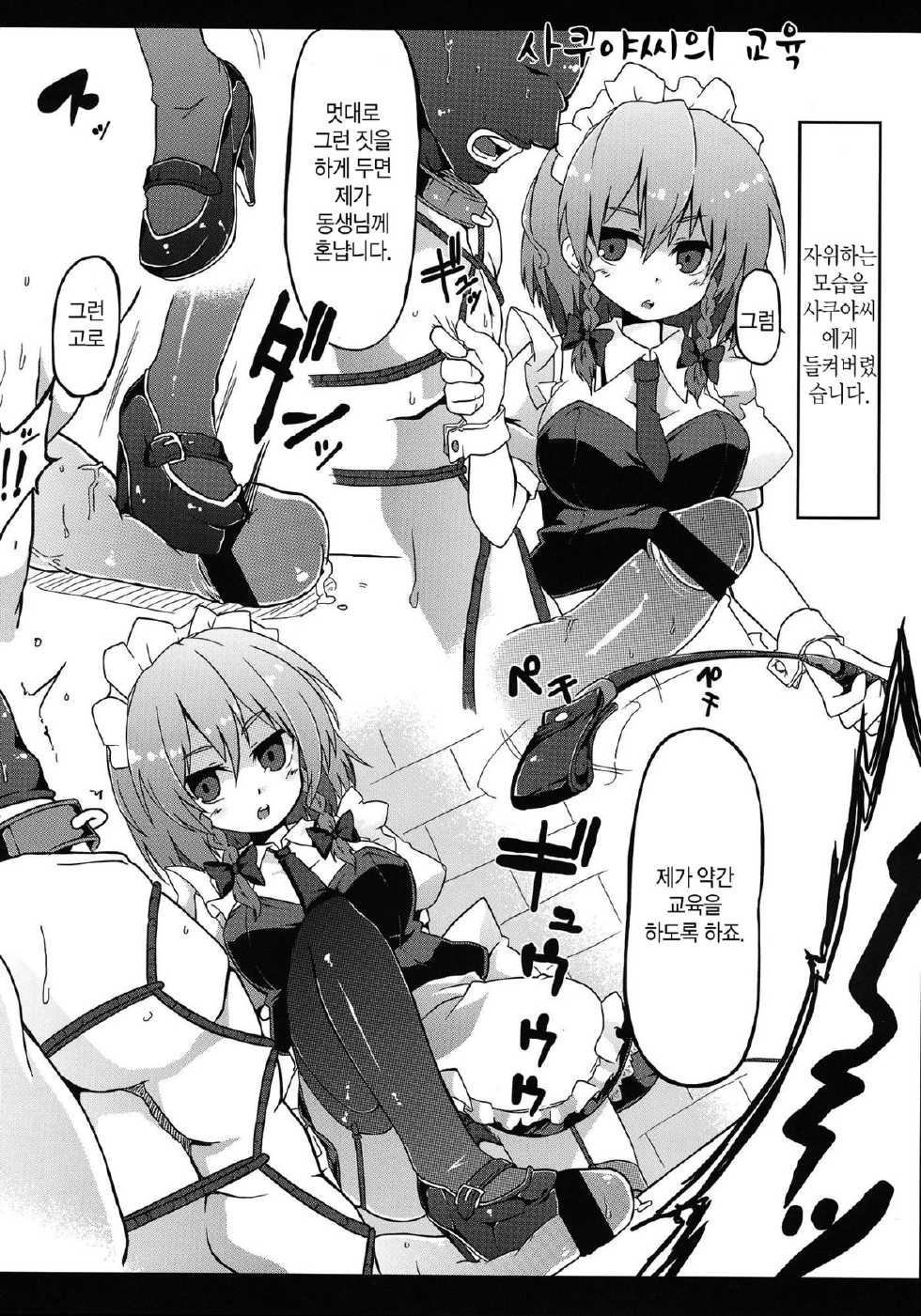 (Reitaisai 10) [Shioyude (Gin)] Flan-chan S (Touhou Project) [Korean] - Page 23