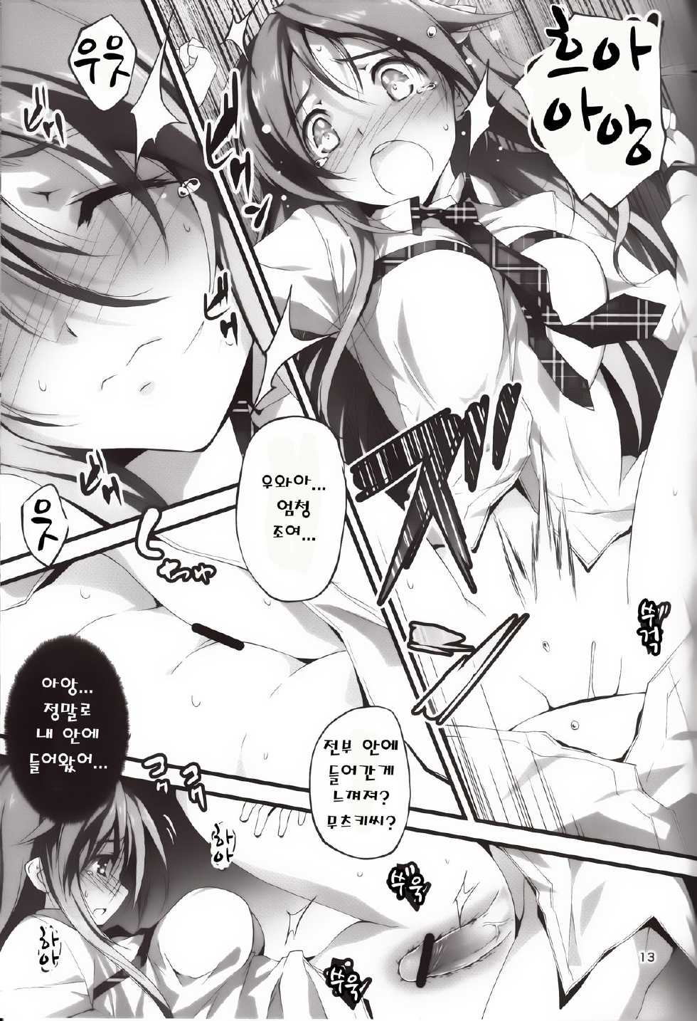 (C84) [Kikurage-ya (Kikurage)] KOI+KAN 3 [Korean] {Golbeza} - Page 14