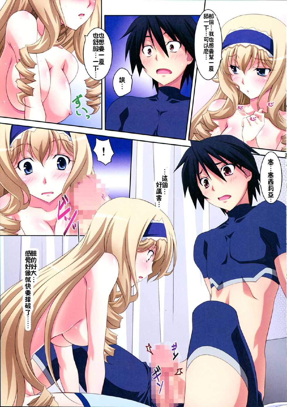 (C80) [Mahirutei (Izumi Mahiru)] Cecilia Style (IS <Infinite Stratos>) [Chinese] [CE家族社] - Page 22