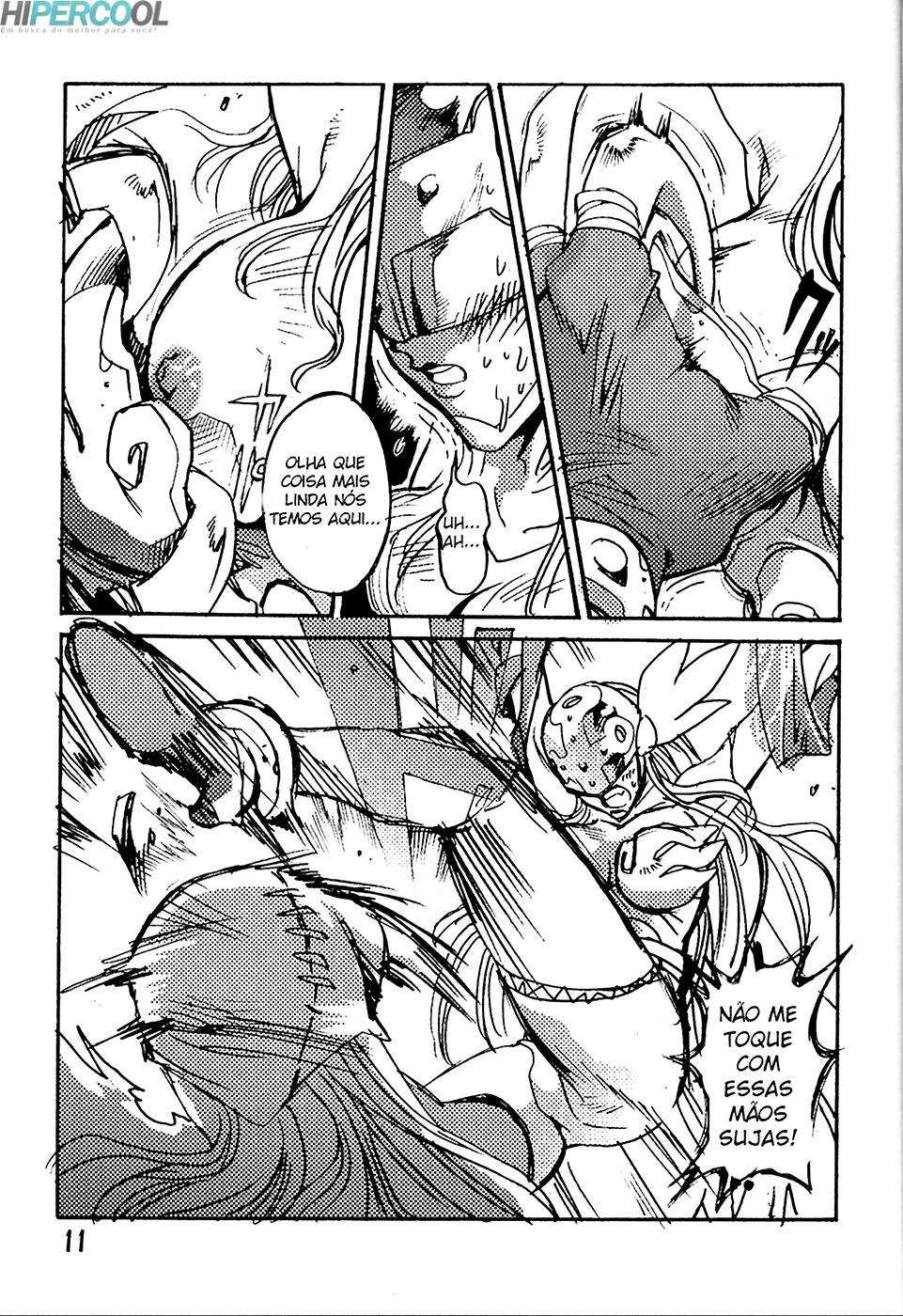 (C58) [Natsumoto Shoubou (Natsumoto Masato)] Ponchi Giga (Digimon) [Portuguese-BR] {HipercooL} - Page 10