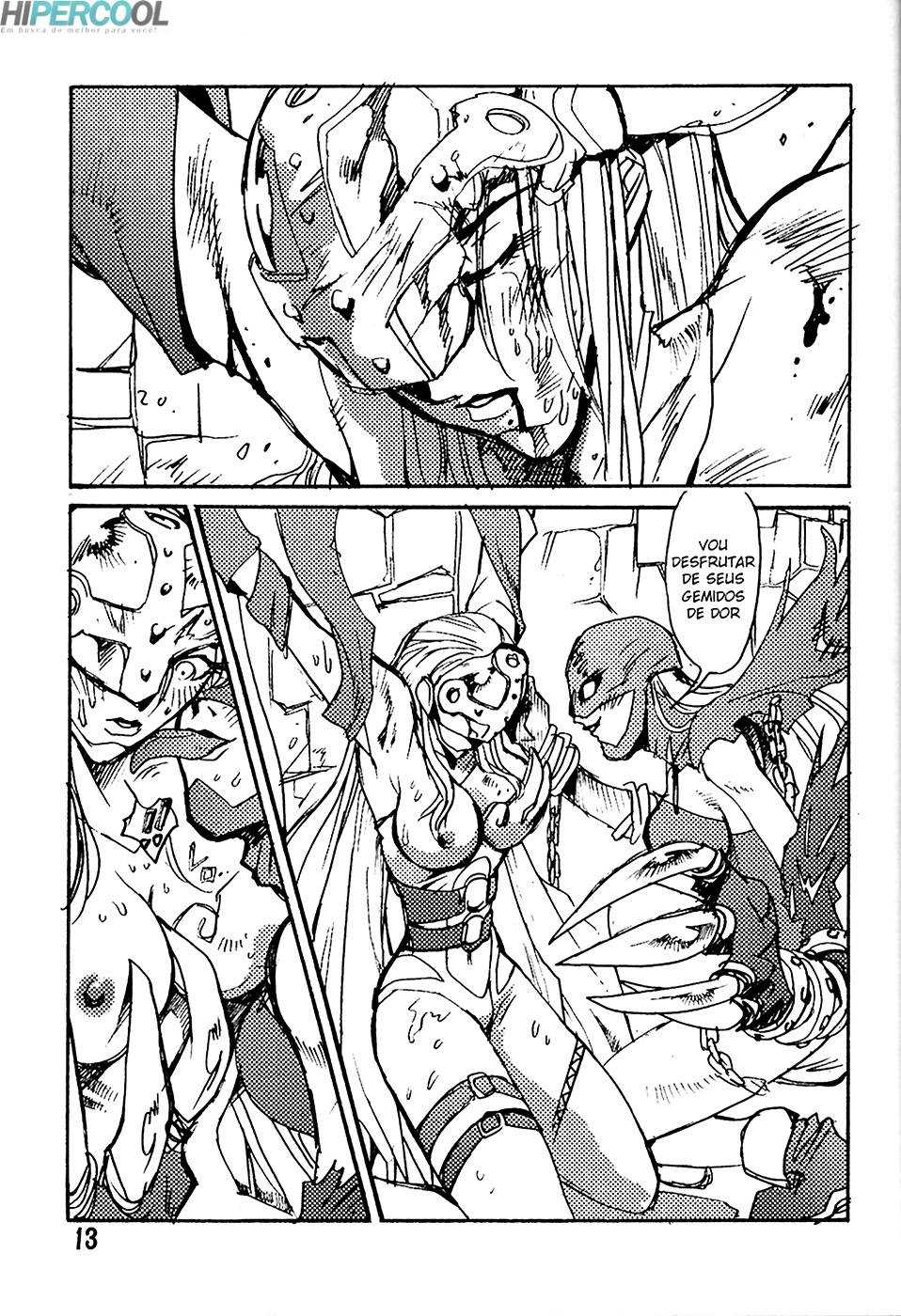 (C58) [Natsumoto Shoubou (Natsumoto Masato)] Ponchi Giga (Digimon) [Portuguese-BR] {HipercooL} - Page 12