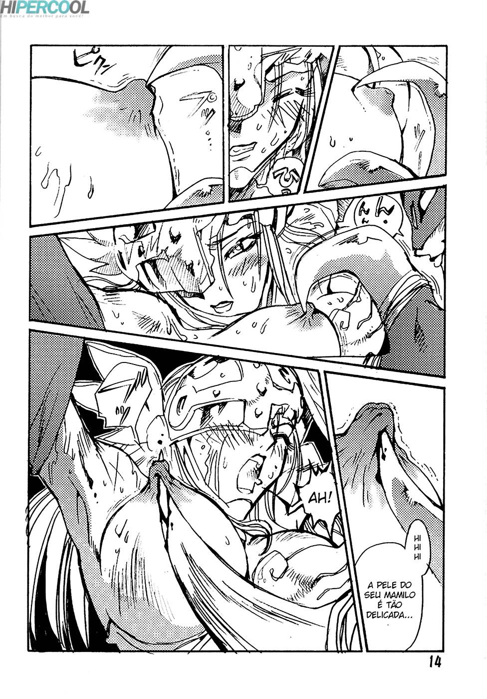 (C58) [Natsumoto Shoubou (Natsumoto Masato)] Ponchi Giga (Digimon) [Portuguese-BR] {HipercooL} - Page 13
