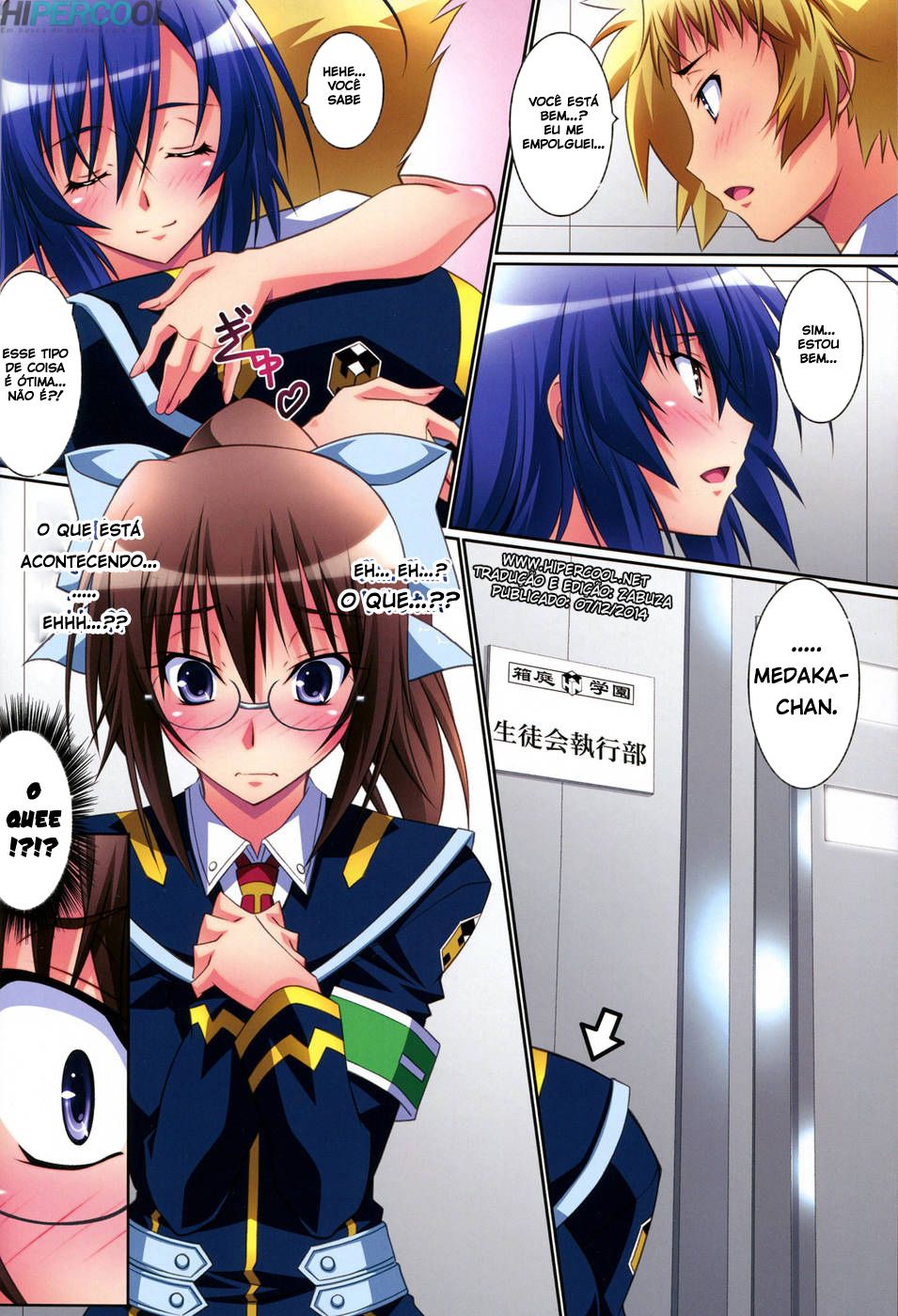 (C81) [Mahirutei (Izumi Mahiru)] Medaka Cute (Medaka Box) [Portuguese-BR] {HipercooL} - Page 19