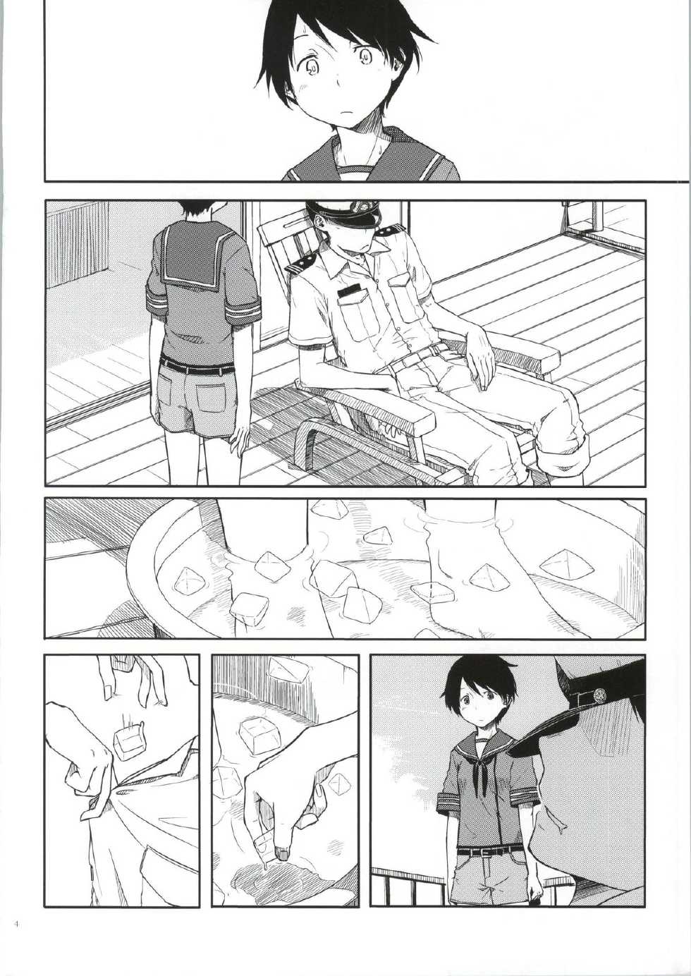 (C86) [Moment Silicon (Kahasina)] Tokonatsu Kantai (Kantai Collection -KanColle-) - Page 3